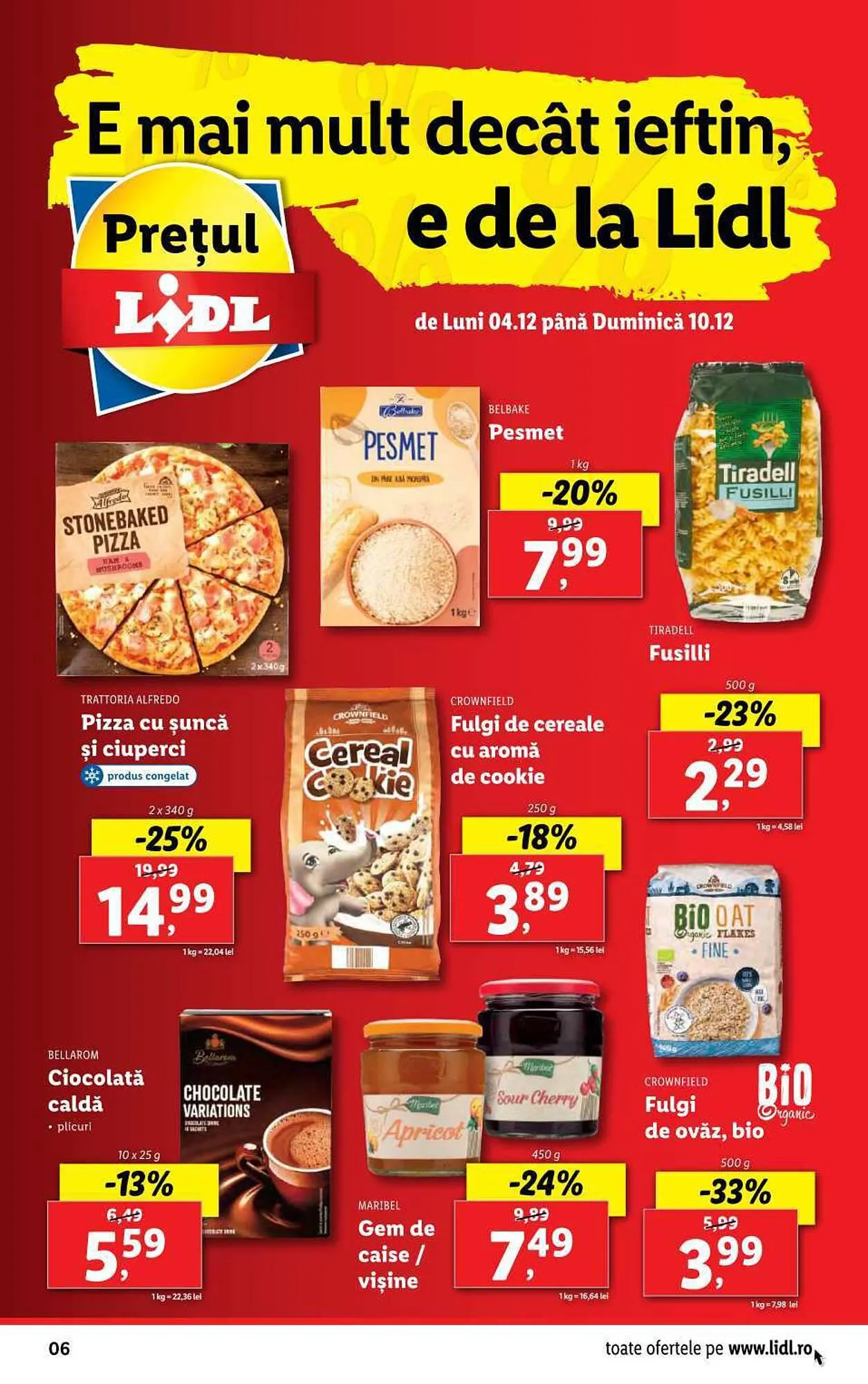 Catalog Lidl catalog de la 4 decembrie până la 10 decembrie 2023 - Revista Pagina 6