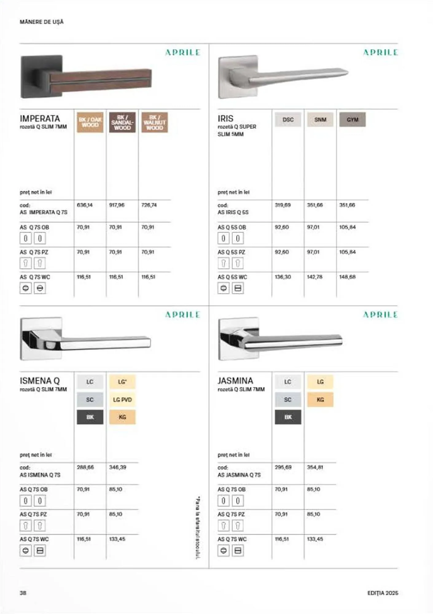 Catalog Catalog Proges de la 8 septembrie până la 31 decembrie 2025 - Revista Pagina 40