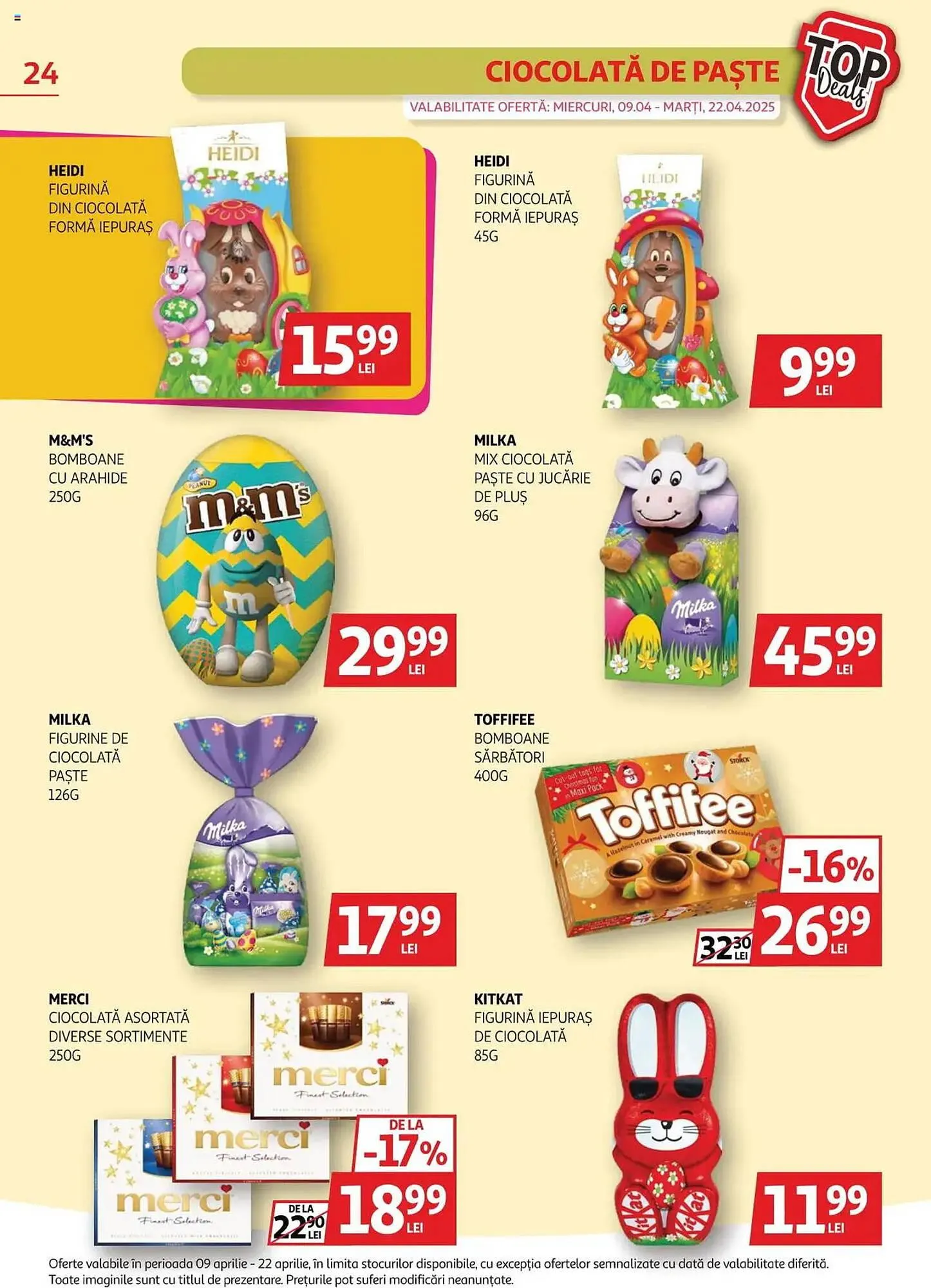 Catalog Catalog Auchan de la 9 aprilie până la 22 aprilie 2025 - Revista Pagina 24