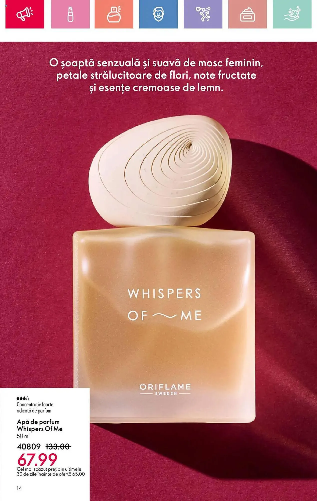 Catalog Catalog Oriflame de la 4 mai până la 24 mai 2025 - Revista Pagina 14