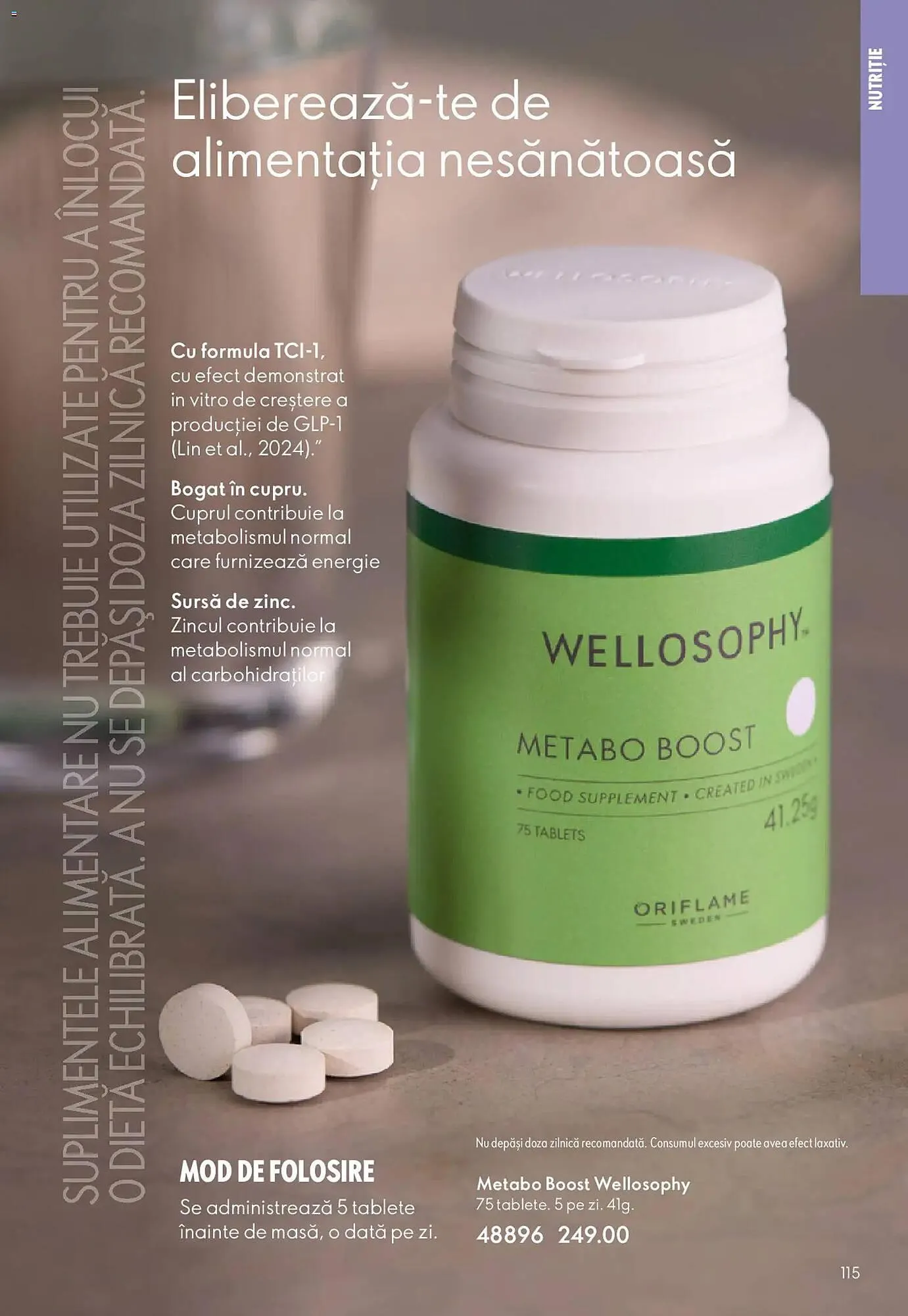 Catalog Catalog Oriflame de la 24 martie până la 14 aprilie 2026 - Revista Pagina 115