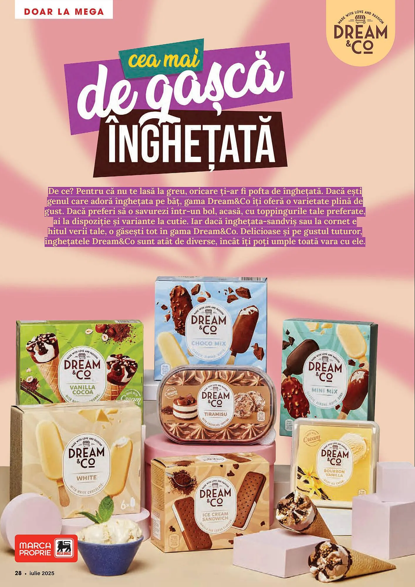 Catalog Catalog Mega Image de la 1 iulie până la 31 iulie 2025 - Revista Pagina 28