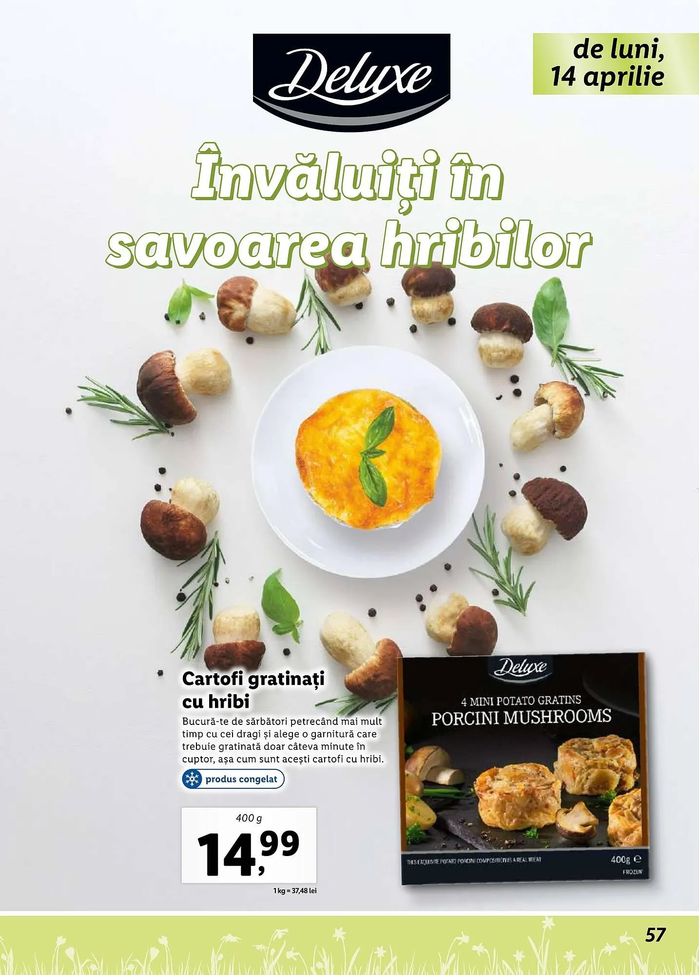 Catalog Catalog Lidl de la 24 martie până la 20 aprilie 2025 - Revista Pagina 57
