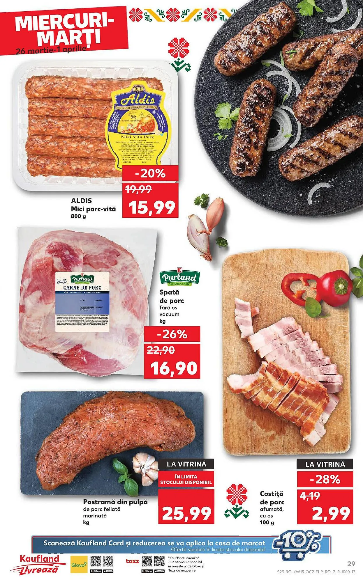 Catalog Catalog Kaufland de la 26 martie până la 1 aprilie 2025 - Revista Pagina 29