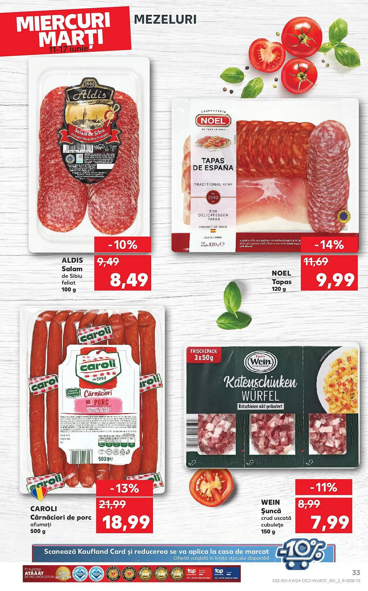Catalog Catalog Kaufland de la 11 iunie până la 17 iunie 2025 - Revista Pagina 33