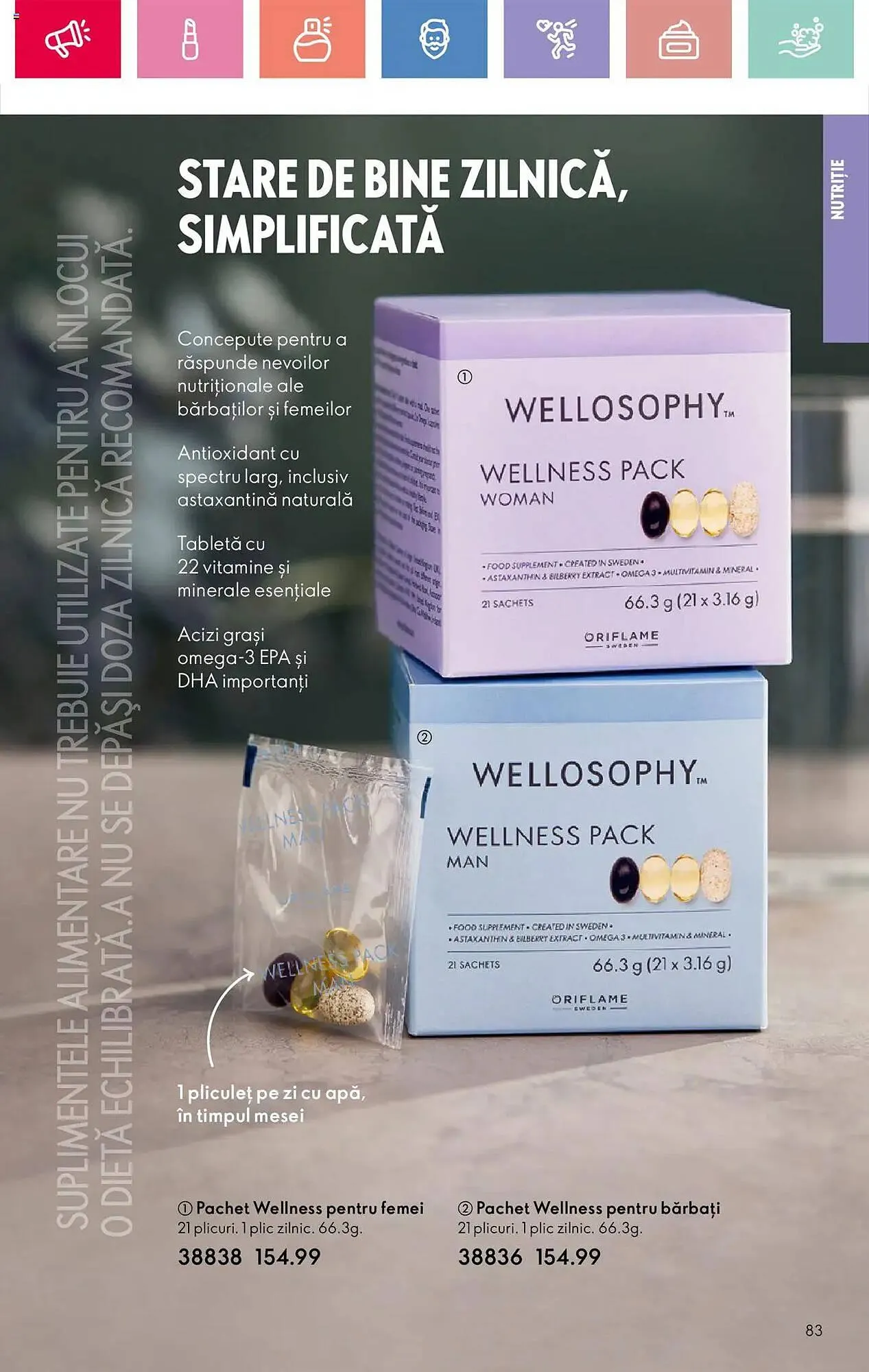 Catalog Catalog Oriflame de la 13 aprilie până la 3 mai 2025 - Revista Pagina 83