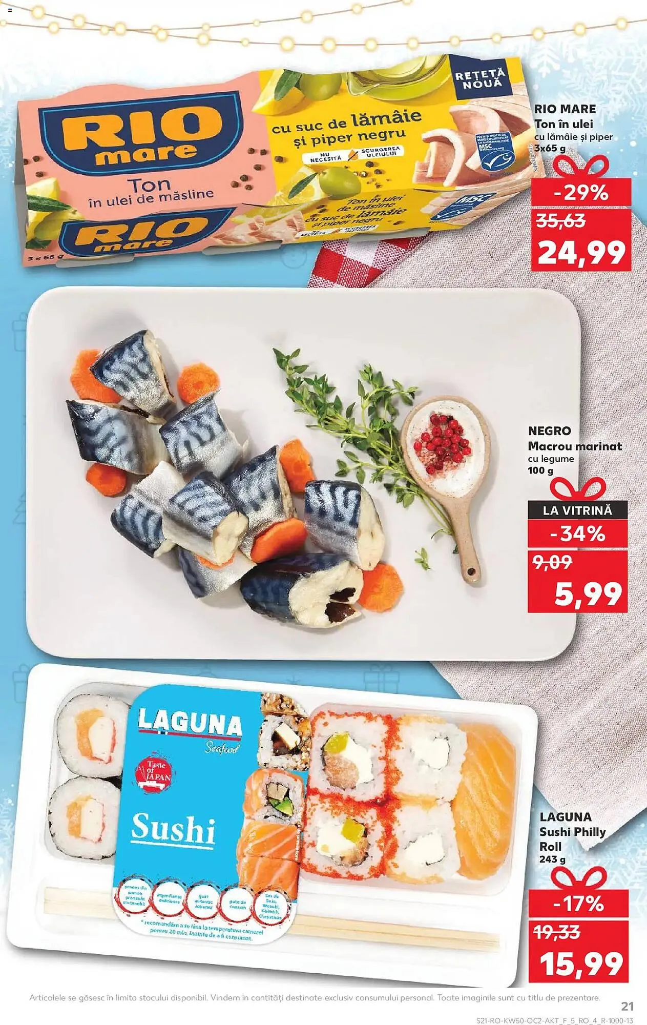 Catalog Catalog Kaufland de la 10 decembrie până la 16 decembrie 2025 - Revista Pagina 21