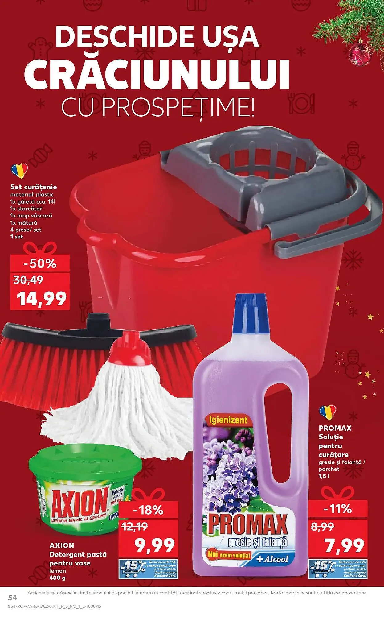Catalog Catalog Kaufland de la 5 noiembrie până la 11 noiembrie 2025 - Revista Pagina 54
