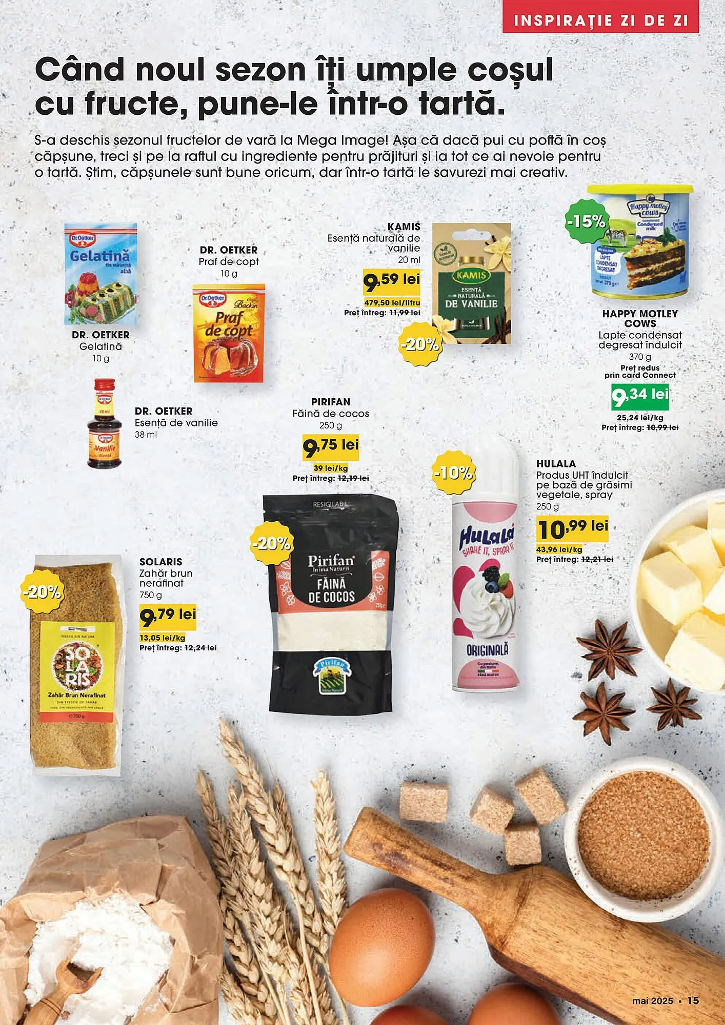 Catalog Catalog Mega Image de la 28 aprilie până la 31 mai 2025 - Revista Pagina 15