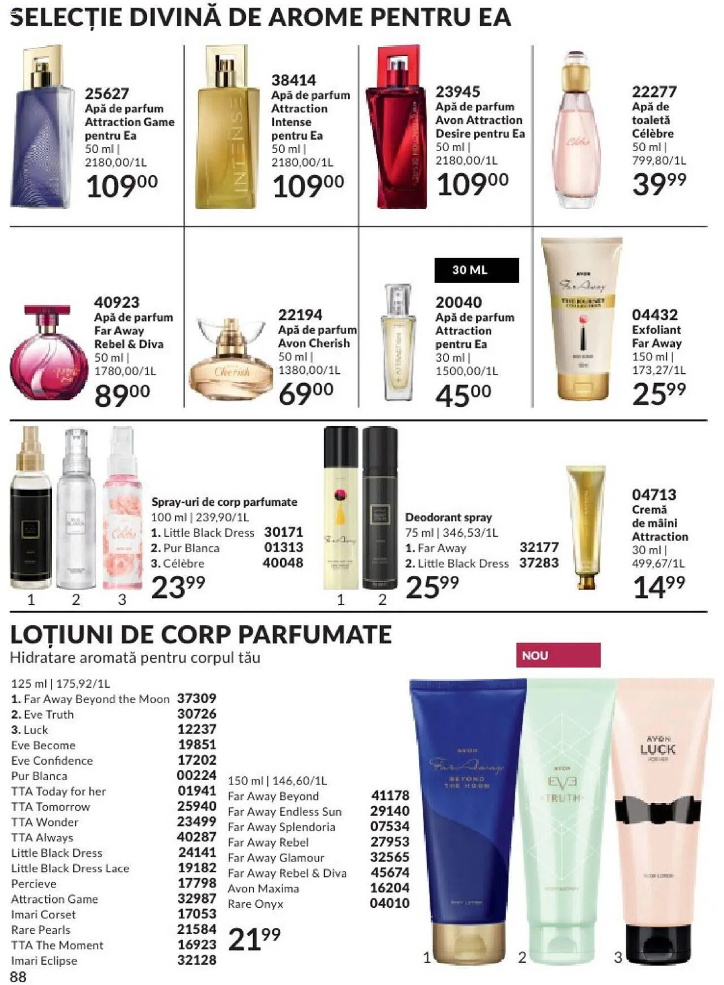 Catalog Avon catalog de la 1 septembrie până la 30 septembrie 2023 - Revista Pagina 90