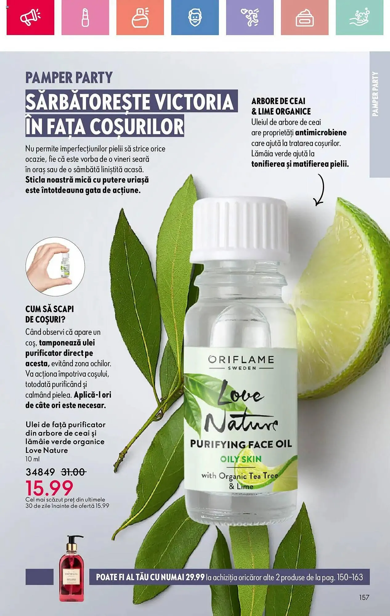 Catalog Catalog Oriflame de la 26 iulie până la 19 august 2025 - Revista Pagina 157