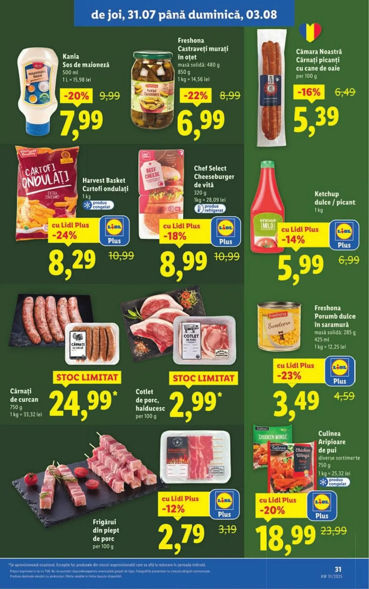 Catalog Catalog Lidl de la 28 iulie până la 3 august 2025 - Revista Pagina 31