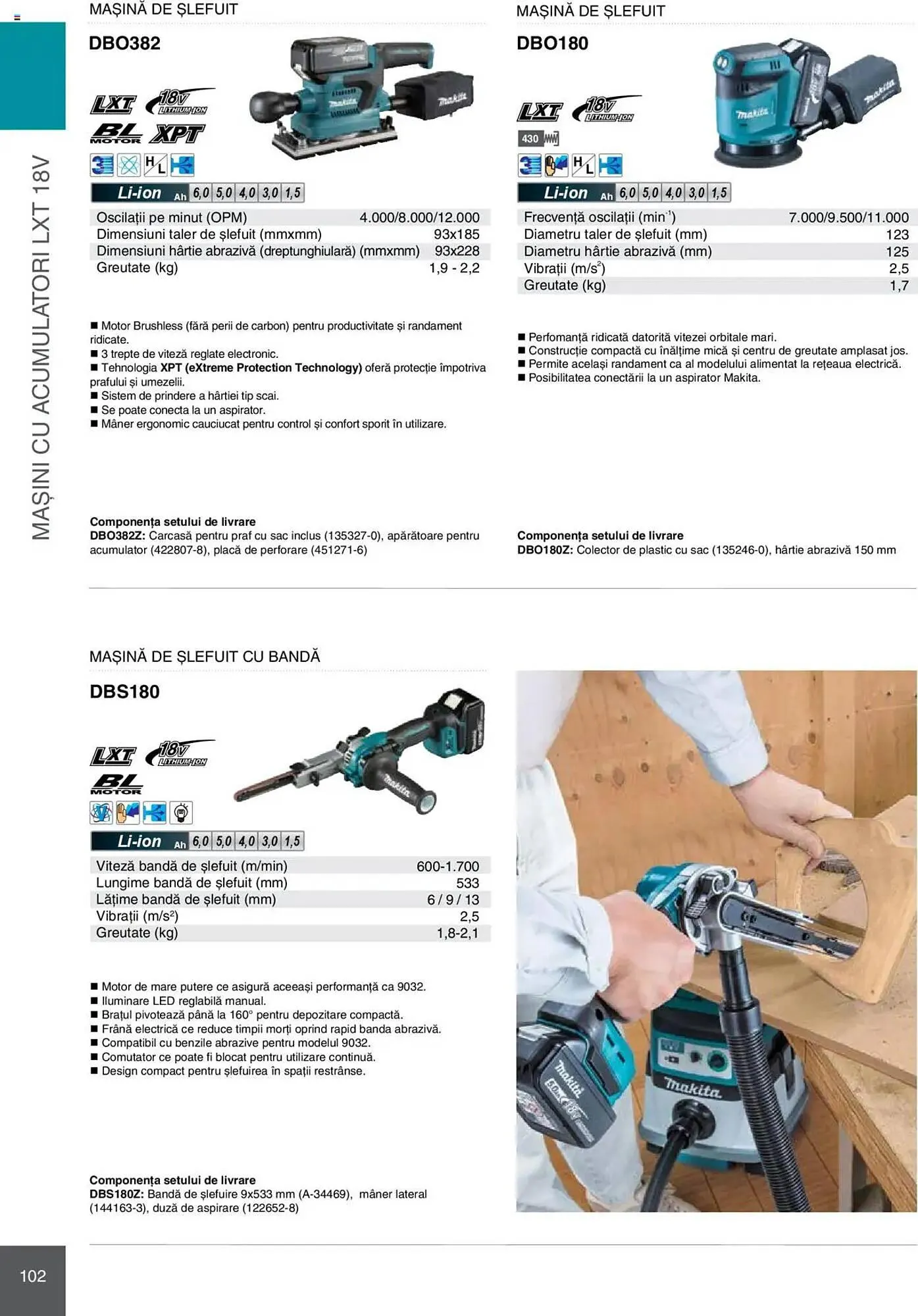 Catalog Catalog Makita de la 8 ianuarie până la 31 decembrie 2025 - Revista Pagina 102
