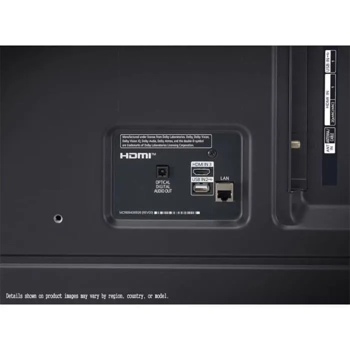 Televizor Smart LG NanoCell 50NANO82T3B, 126 cm, Ultra HD 4K, Clasa G