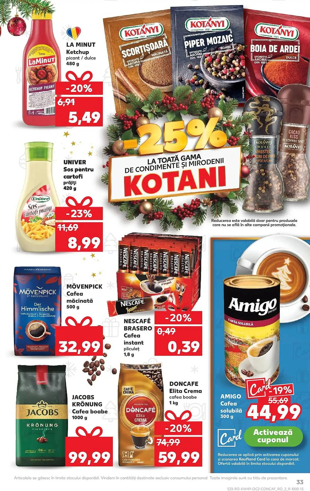 Catalog Catalog Kaufland de la 3 decembrie până la 9 decembrie 2025 - Revista Pagina 33