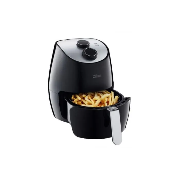 Friteuza cu aer cald Zilan ZLN-3598, 1350 W, 2.6 L, Timer 30 min, Negru