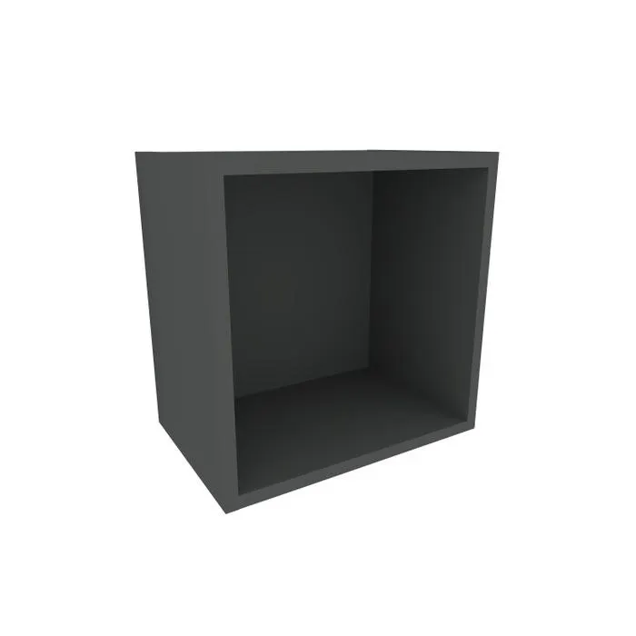 Raft perete M&M, PAL, gri antracit, 40 x 27 x 40 cm, 1C