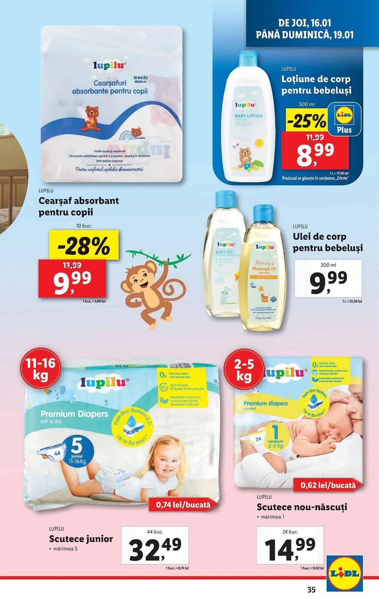 Catalog Catalog Lidl de la 13 ianuarie până la 19 ianuarie 2025 - Revista Pagina 35