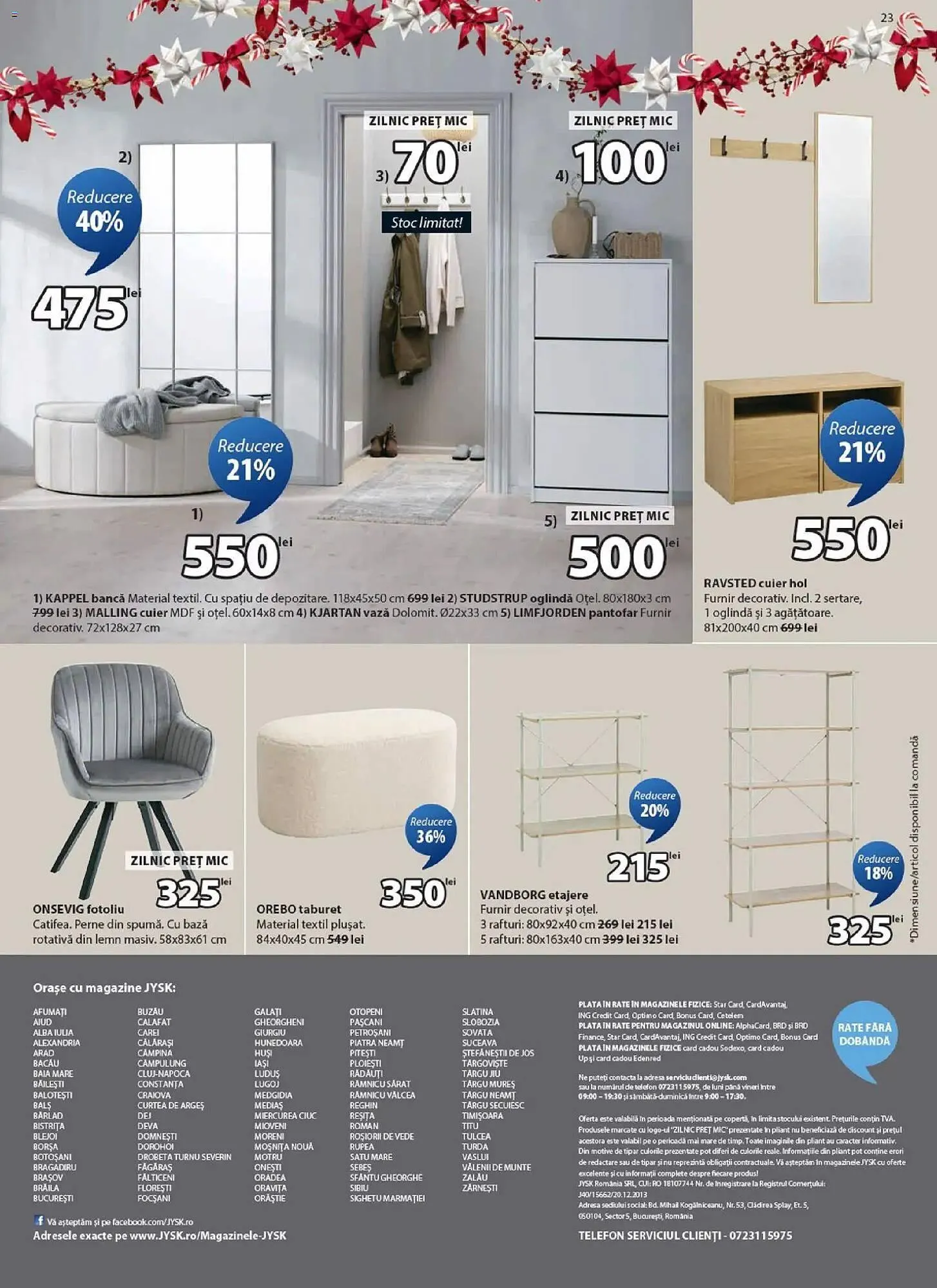 Catalog Catalog JYSK de la 25 octombrie până la 24 noiembrie 2025 - Revista Pagina 23