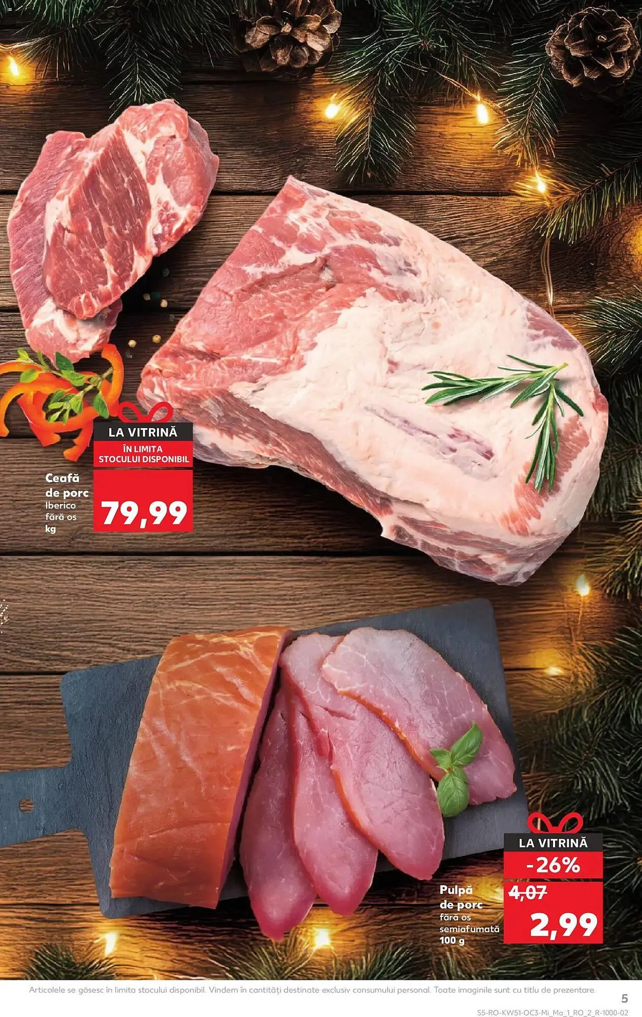 Catalog Catalog Kaufland de la 17 decembrie până la 23 decembrie 2025 - Revista Pagina 5