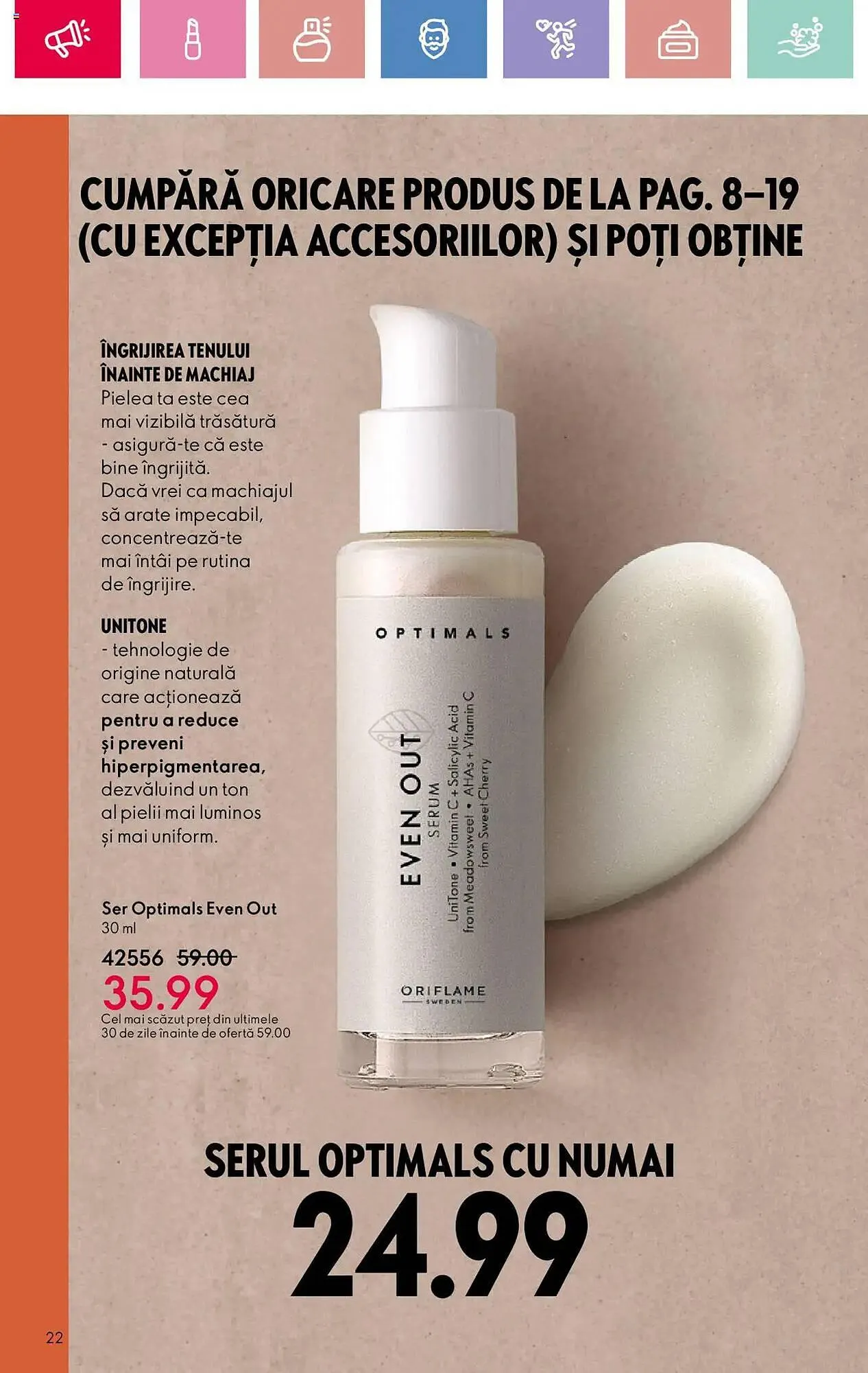 Catalog Catalog Oriflame de la 2 martie până la 22 martie 2025 - Revista Pagina 22