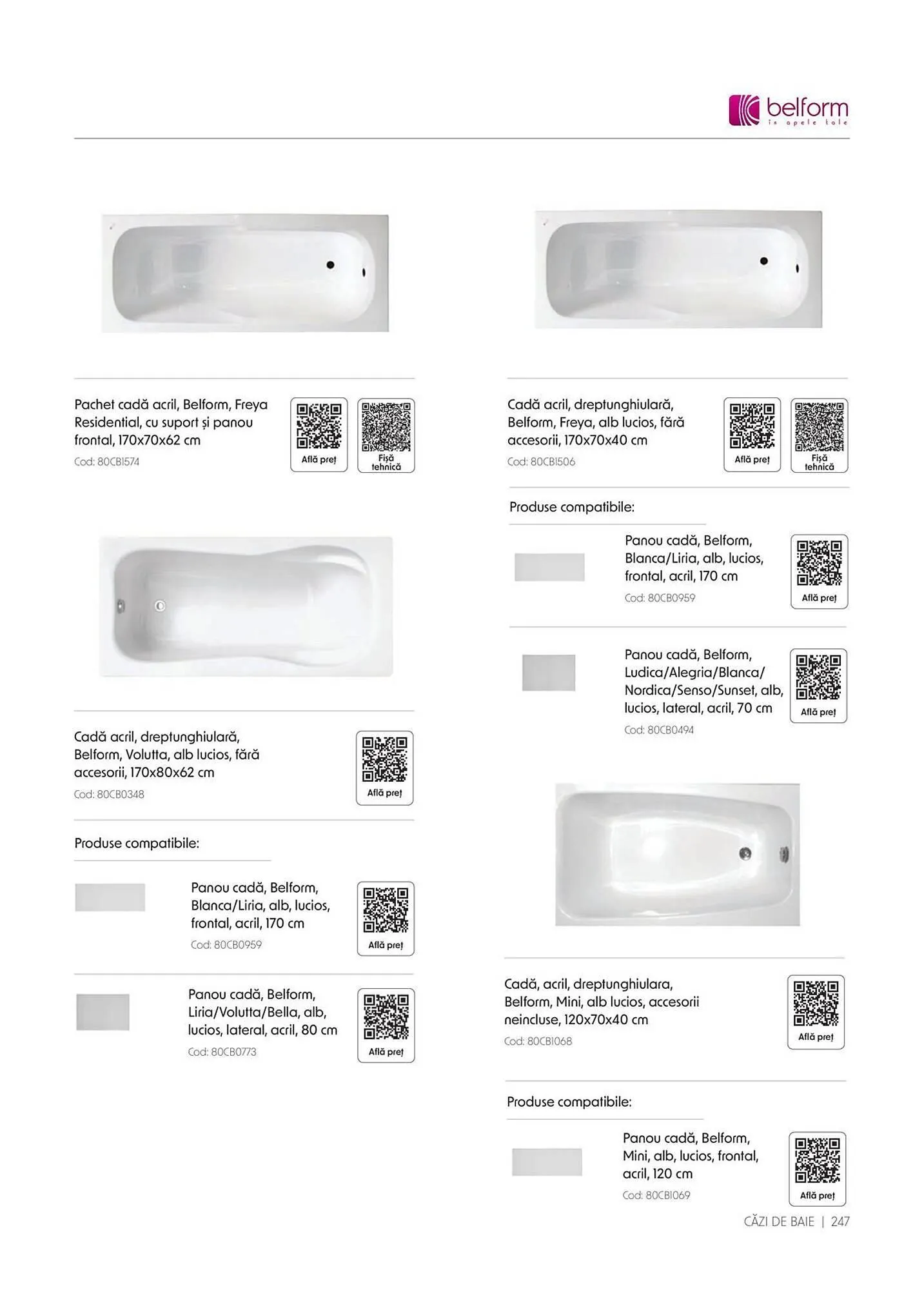 Catalog Catalog Romstal de la 1 aprilie până la 31 decembrie 2026 - Revista Pagina 247