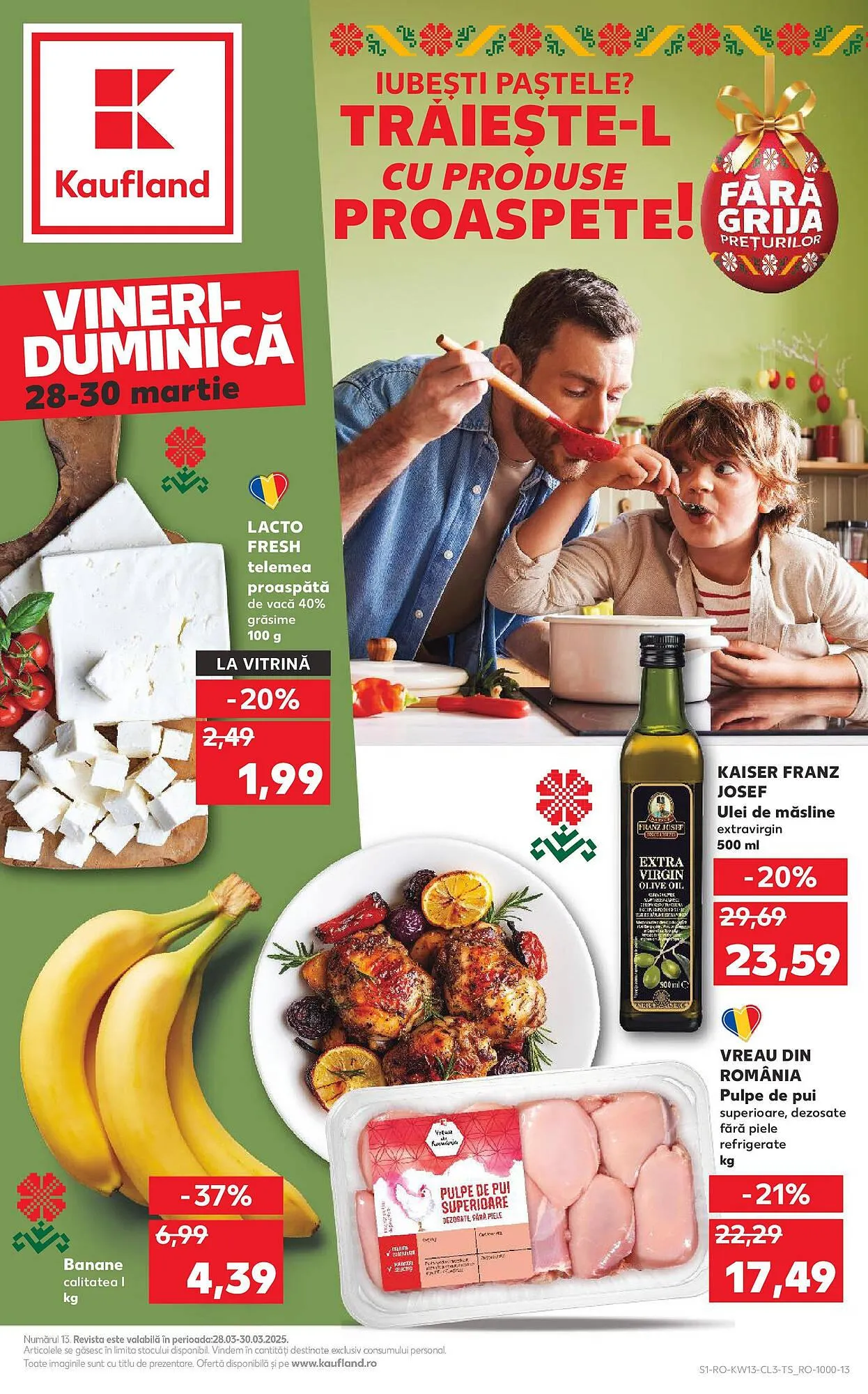 Catalog Catalog Kaufland de la 27 martie până la 30 martie 2025 - Revista Pagina 1