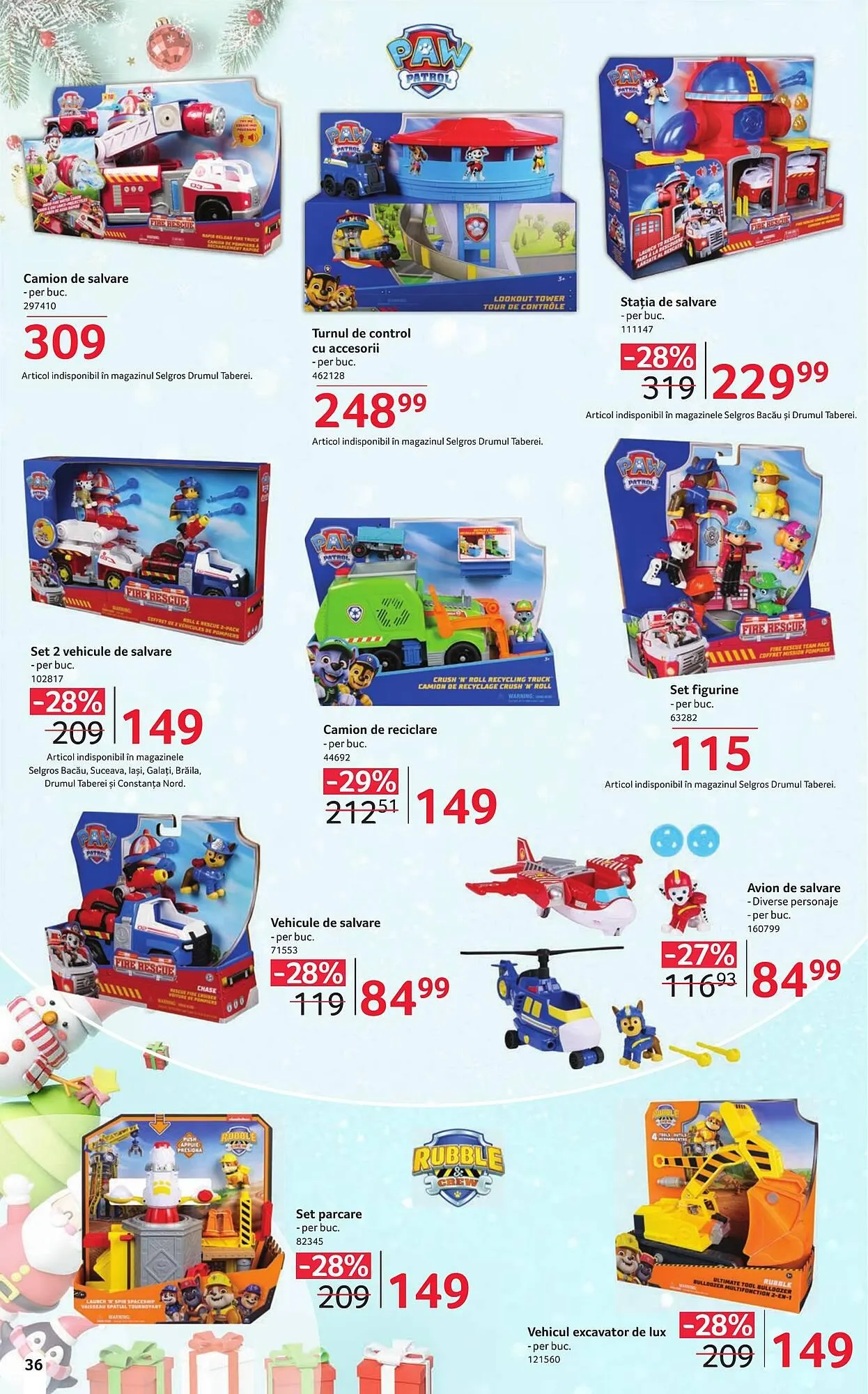 Catalog Catalog Selgros de la 6 decembrie până la 24 decembrie 2025 - Revista Pagina 36
