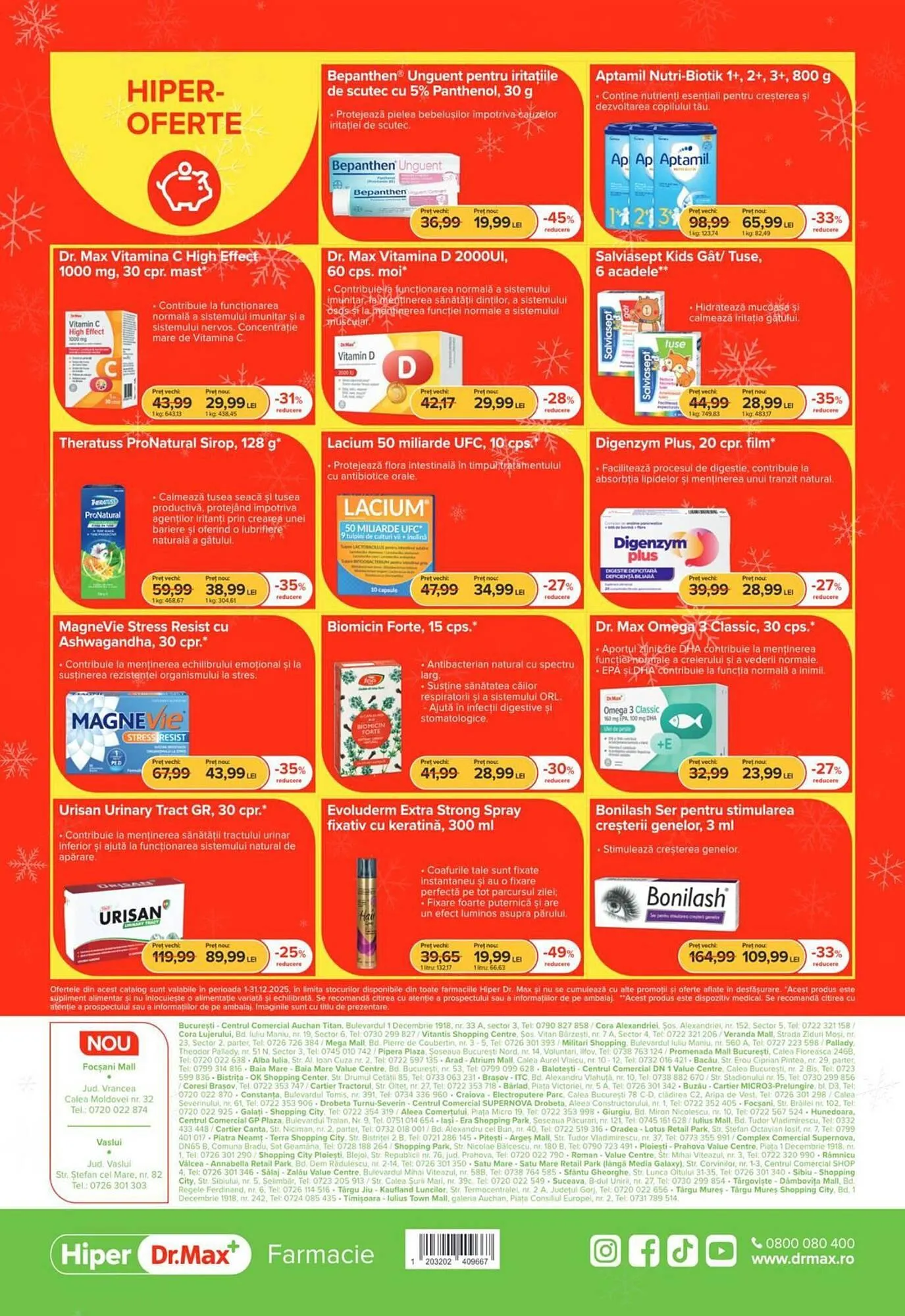Catalog Catalog Dr.Max de la 1 decembrie până la 31 decembrie 2025 - Revista Pagina 8