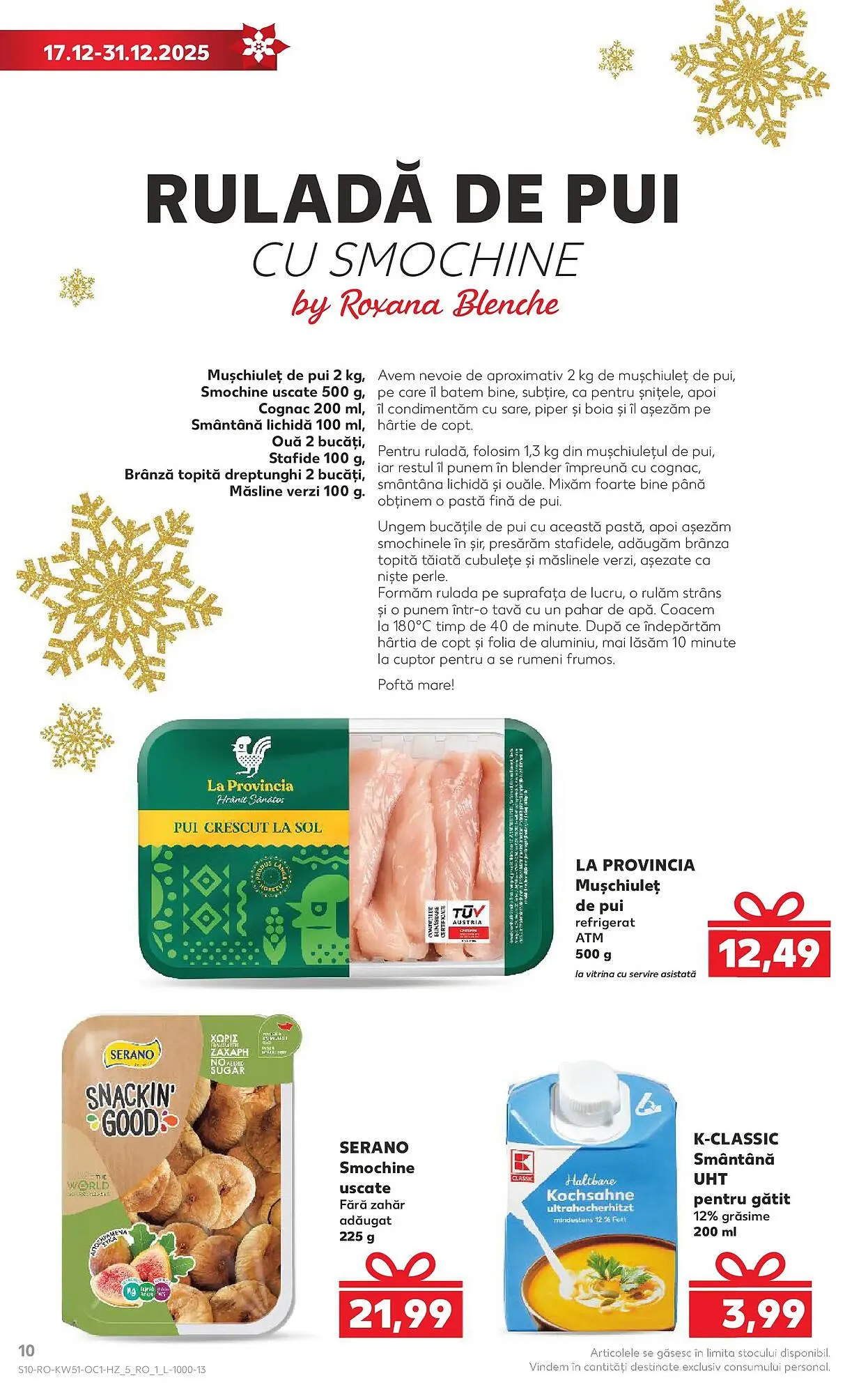 Catalog Catalog Kaufland de la 16 decembrie până la 31 decembrie 2025 - Revista Pagina 10