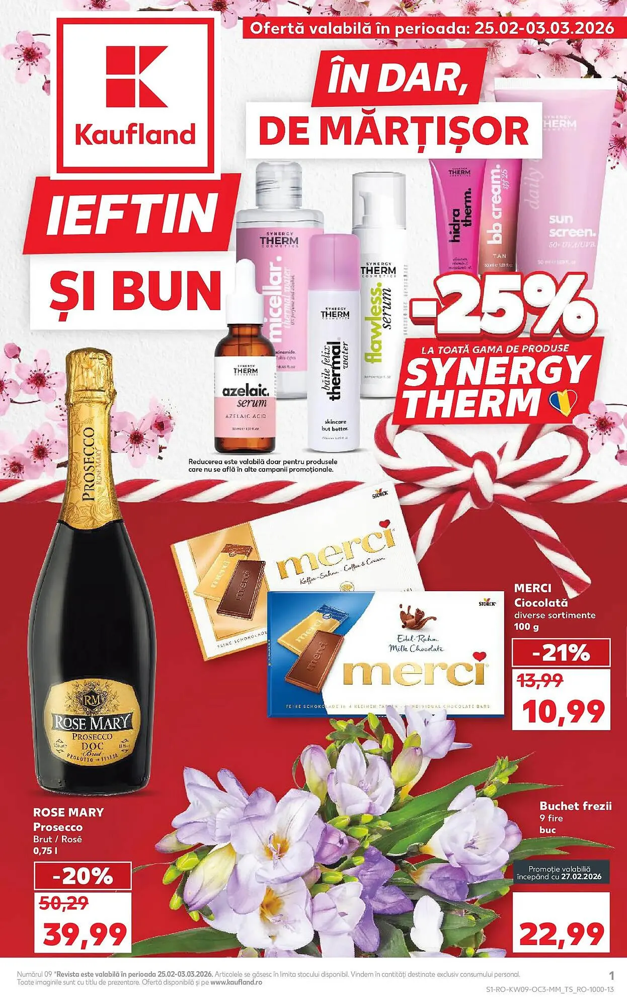 Catalog Catalog Kaufland de la 25 februarie până la 3 martie 2026 - Revista Pagina 1