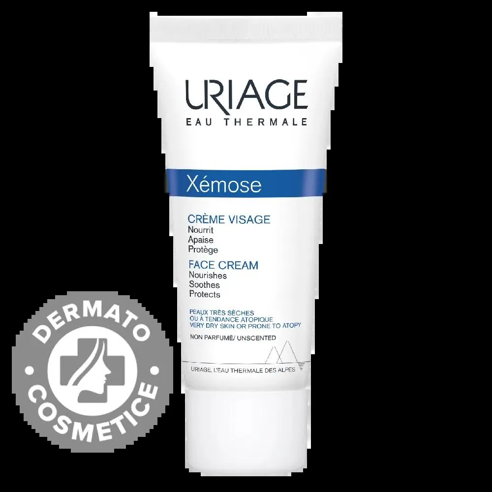 Crema pentru fata hidratanta pentru piele uscata sau atopica Xemose, 40ml, Uriage