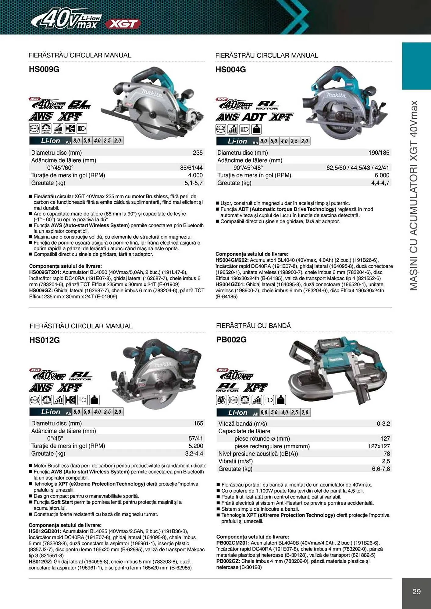 Catalog Catalog Makita de la 28 aprilie până la 31 decembrie 2026 - Revista Pagina 29
