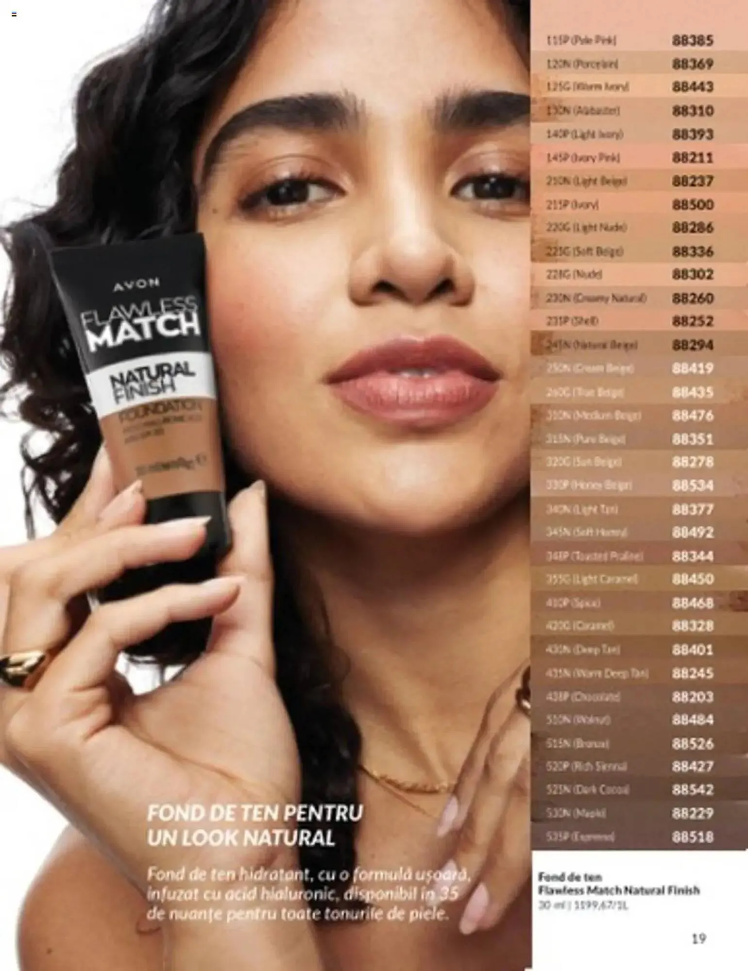 Catalog Catalog Avon de la 30 iunie până la 31 iulie 2025 - Revista Pagina 19