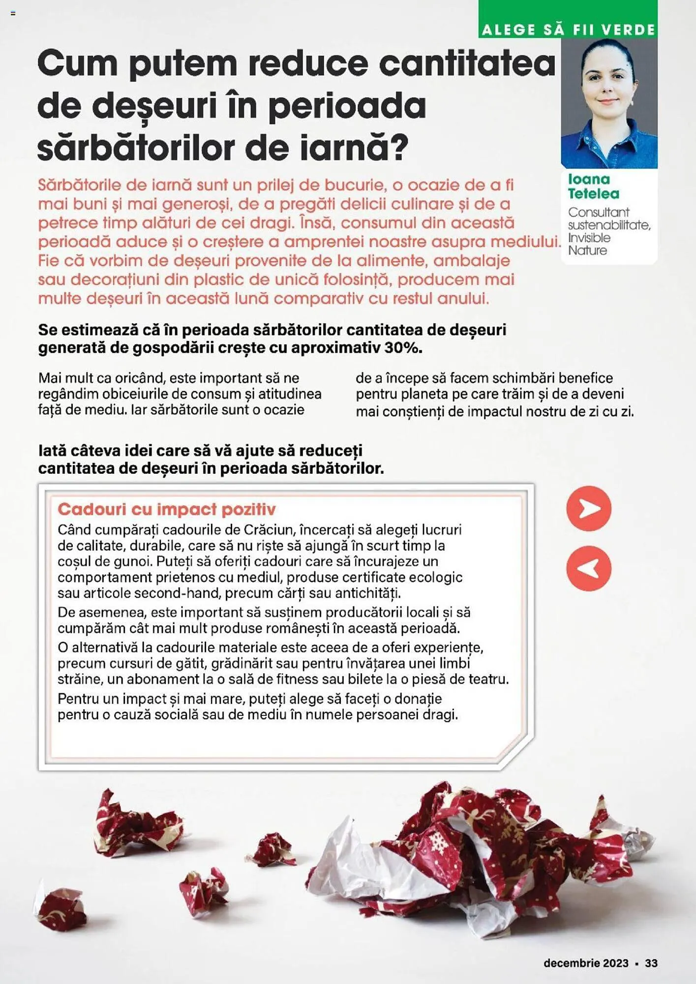 Catalog Mega Image catalog de la 30 noiembrie până la 3 ianuarie 2024 - Revista Pagina 33