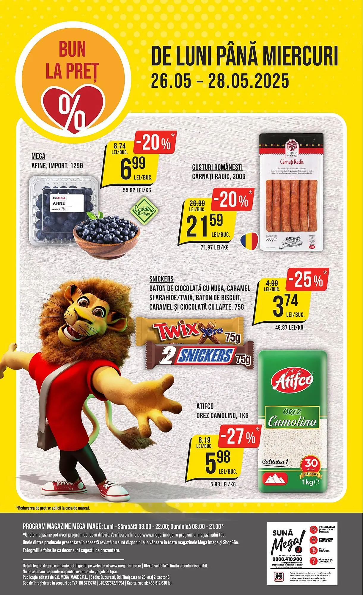 Catalog Catalog Mega Image de la 22 mai până la 28 mai 2025 - Revista Pagina 28