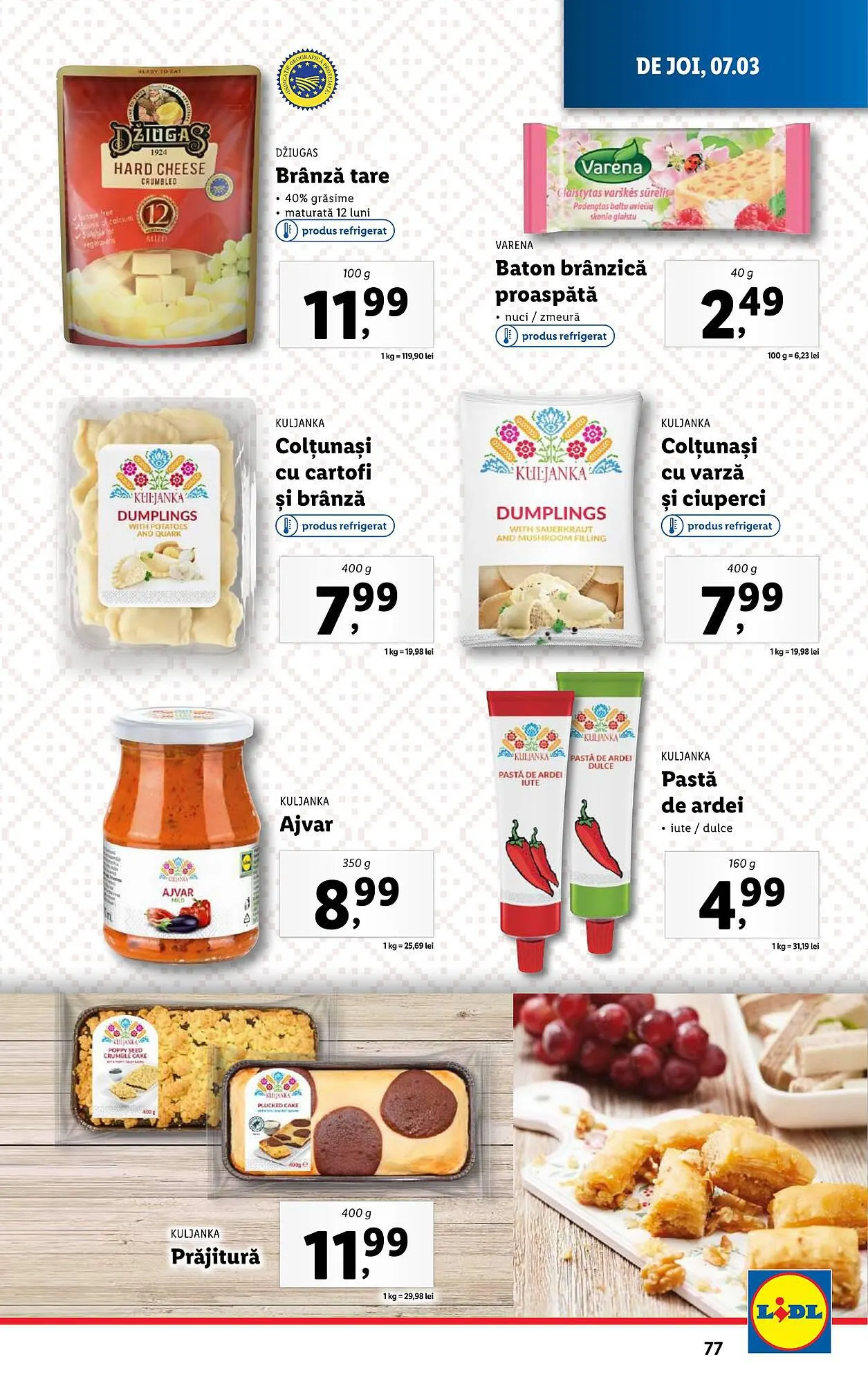Catalog Lidl catalog de la 4 martie până la 10 martie 2024 - Revista Pagina 77