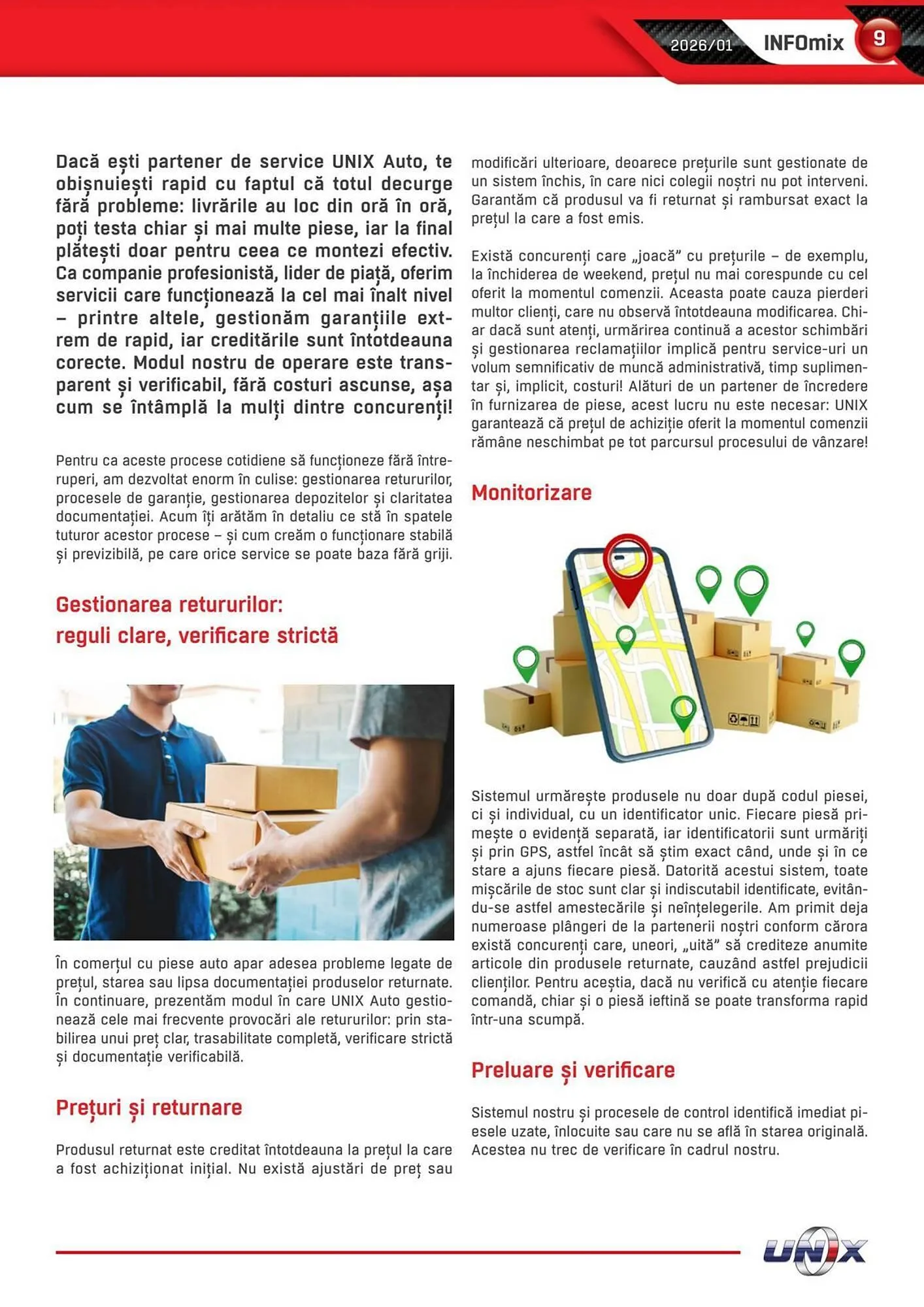 Catalog Catalog UNIX Auto de la 6 ianuarie până la 31 ianuarie 2026 - Revista Pagina 9