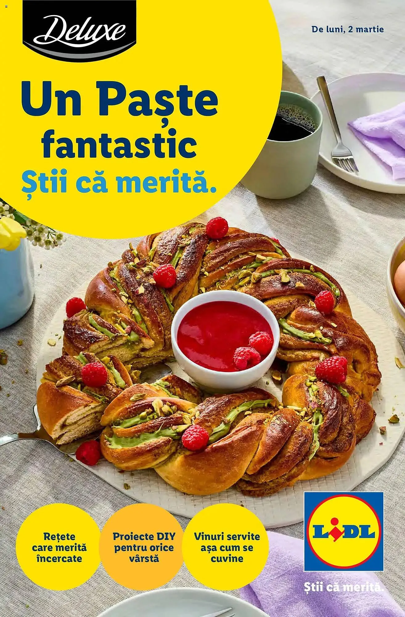 Catalog Catalog Lidl de la 1 martie până la 12 aprilie 2026 - Revista Pagina 1