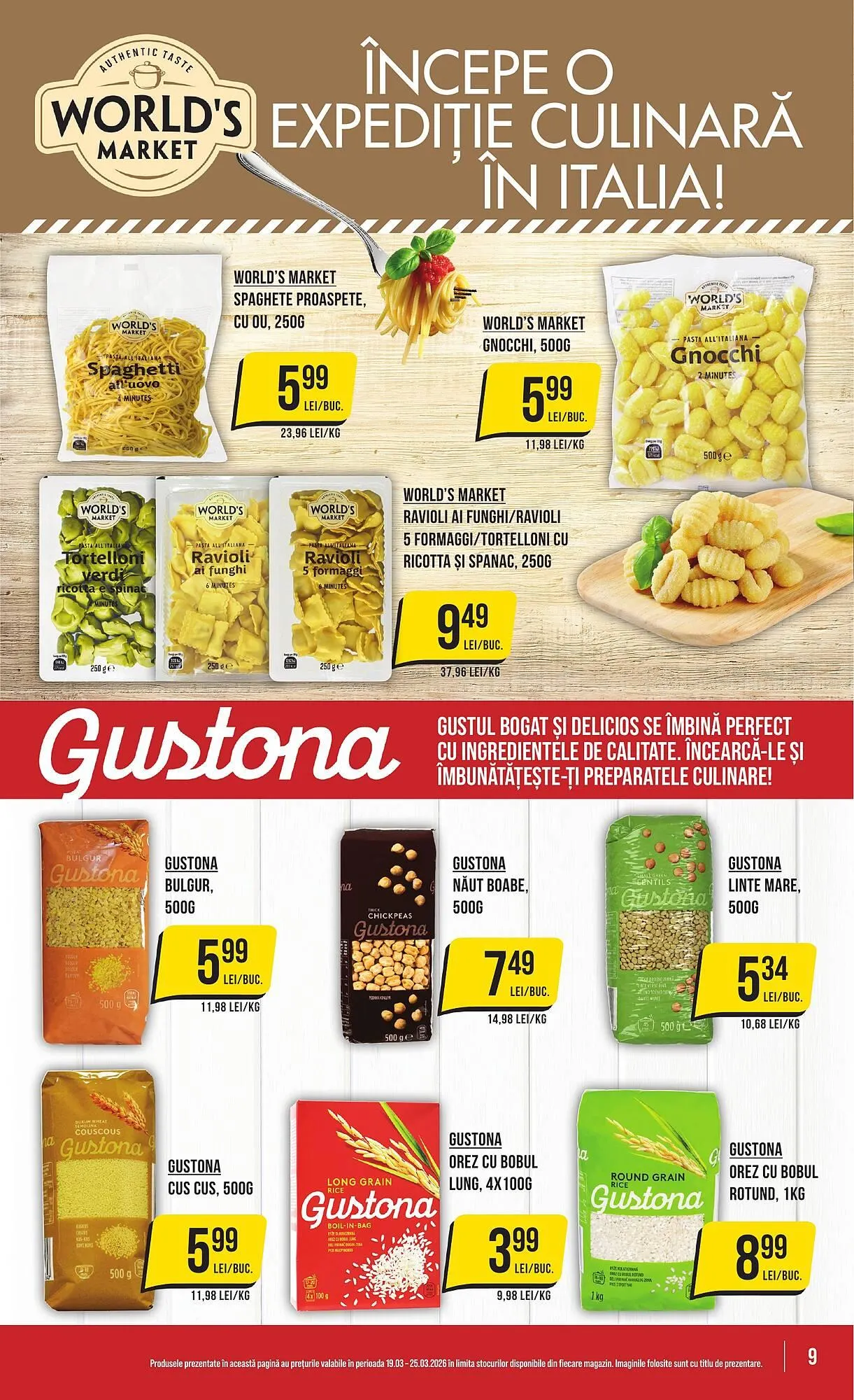 Catalog Catalog Mega Image de la 19 martie până la 25 martie 2026 - Revista Pagina 9