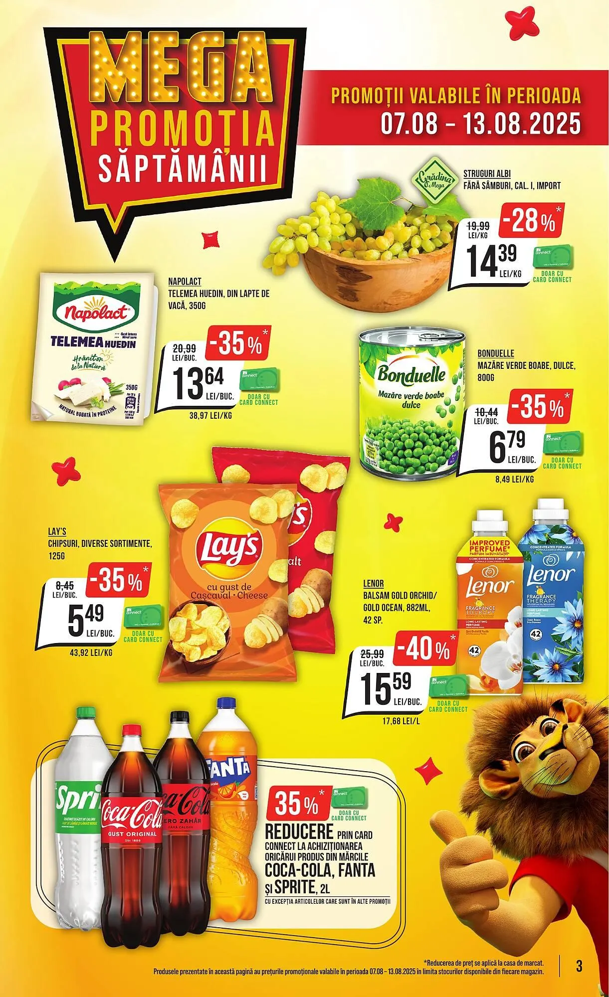 Catalog Catalog Mega Image de la 7 august până la 13 august 2025 - Revista Pagina 3