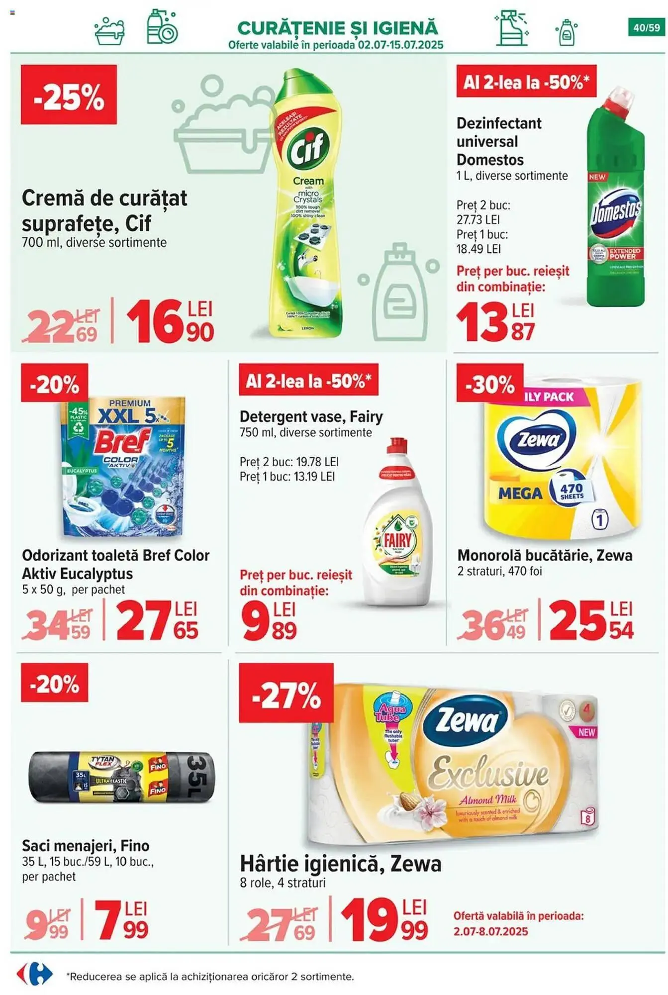 Catalog Catalog Carrefour de la 1 iulie până la 8 iulie 2025 - Revista Pagina 40