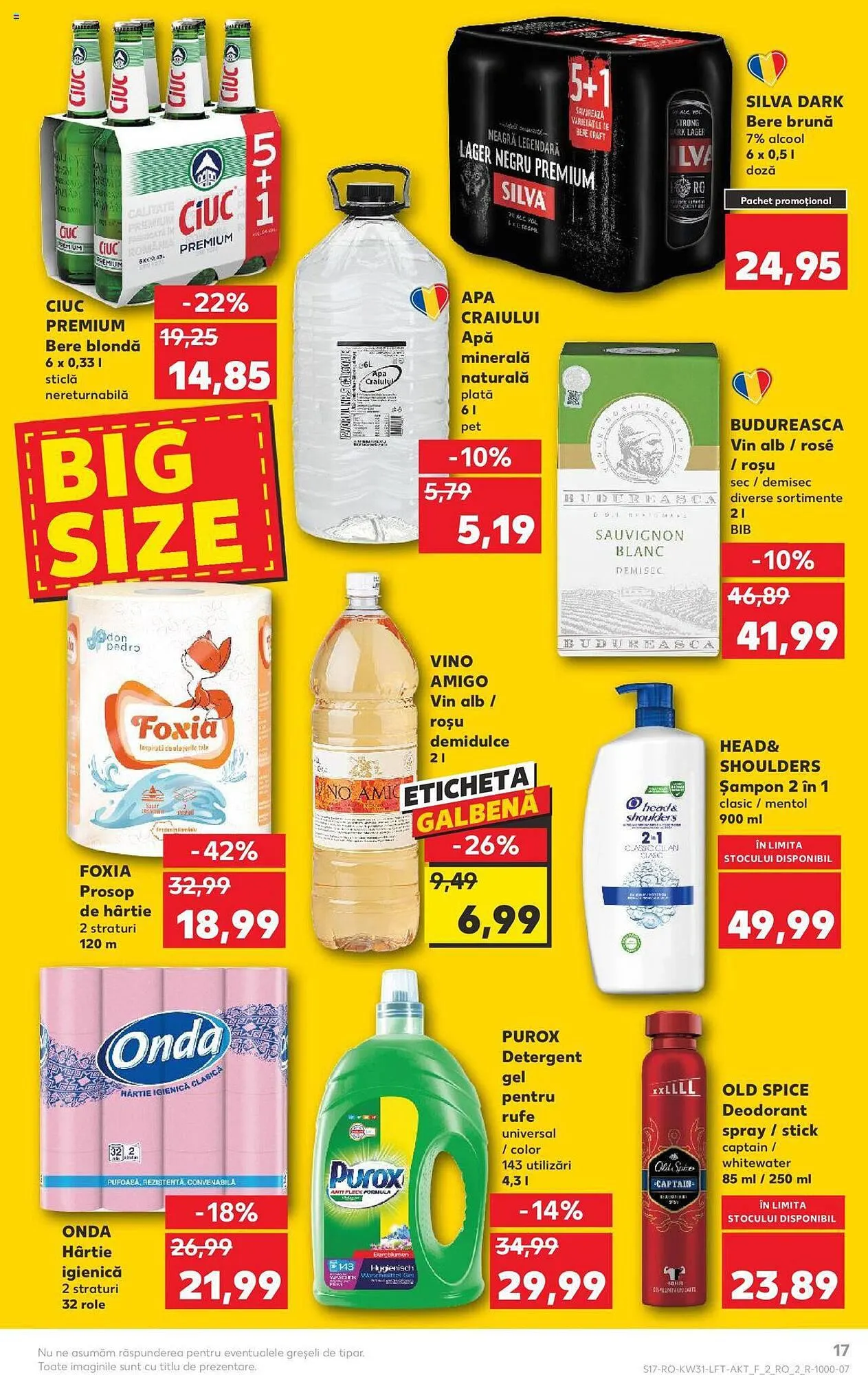 Catalog Kaufland catalog de la 2 august până la 8 august 2023 - Revista Pagina 17