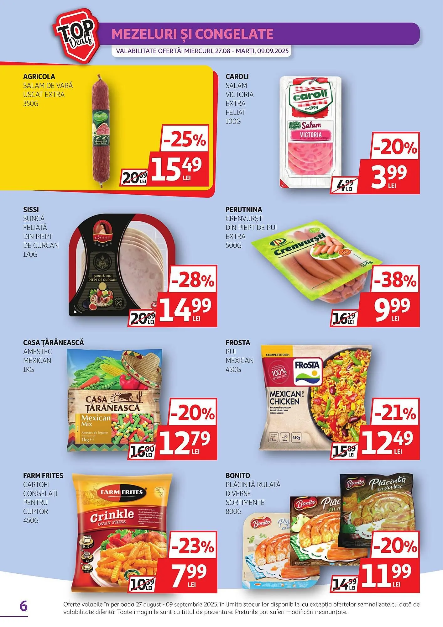 Catalog Catalog Auchan de la 27 august până la 9 septembrie 2025 - Revista Pagina 6
