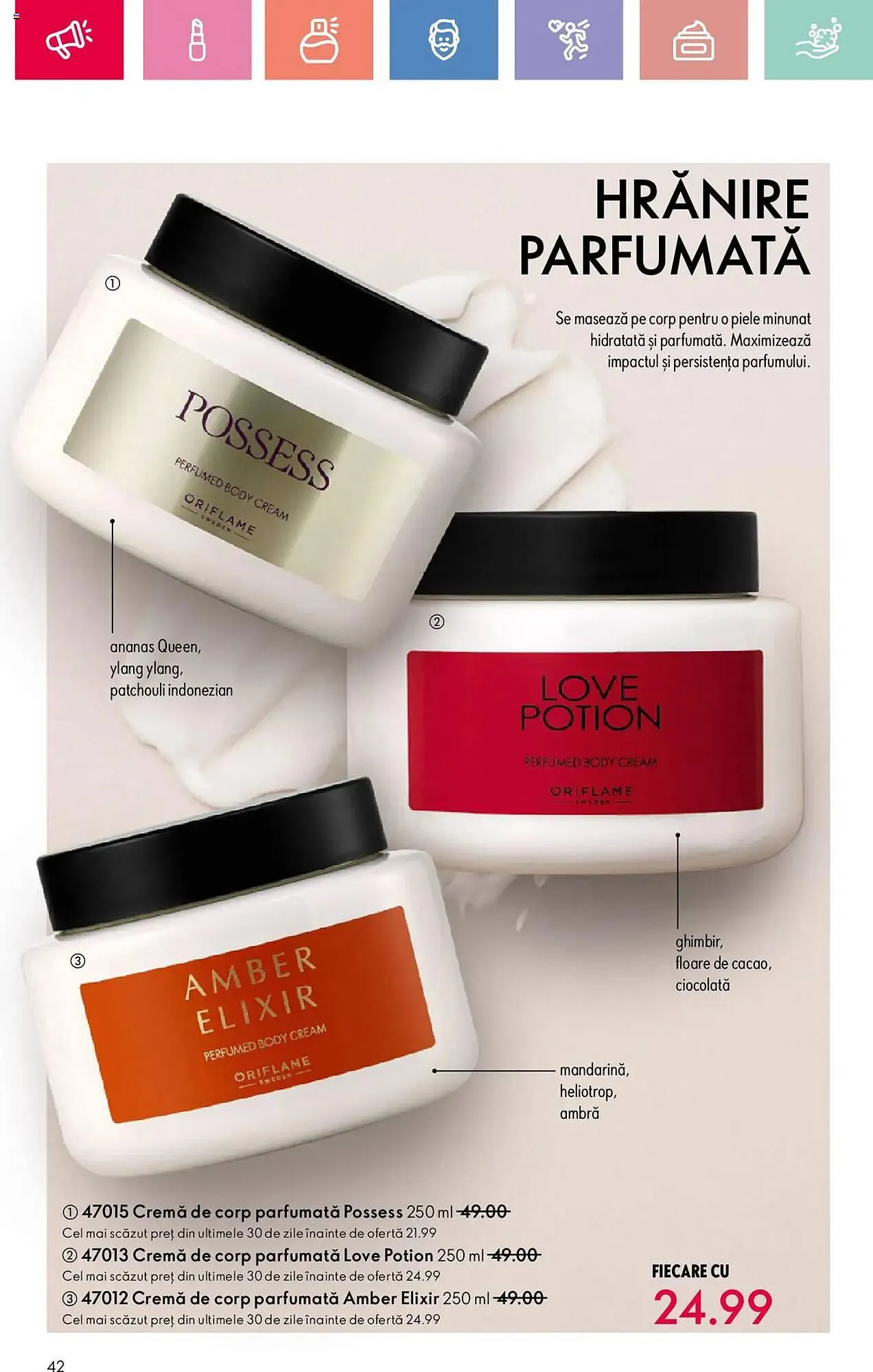 Catalog Catalog Oriflame de la 19 ianuarie până la 8 februarie 2025 - Revista Pagina 42
