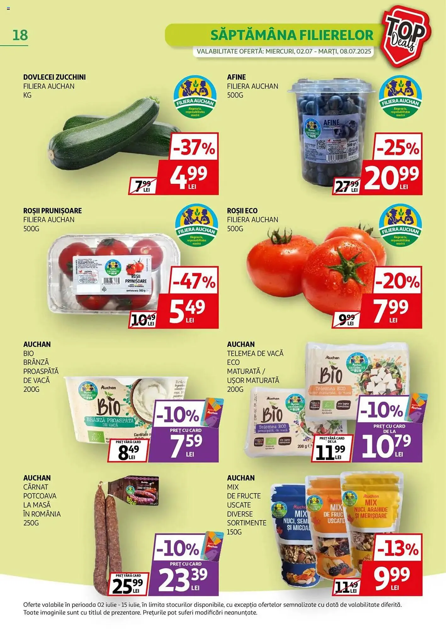 Catalog Catalog Auchan de la 1 iulie până la 15 iulie 2025 - Revista Pagina 18