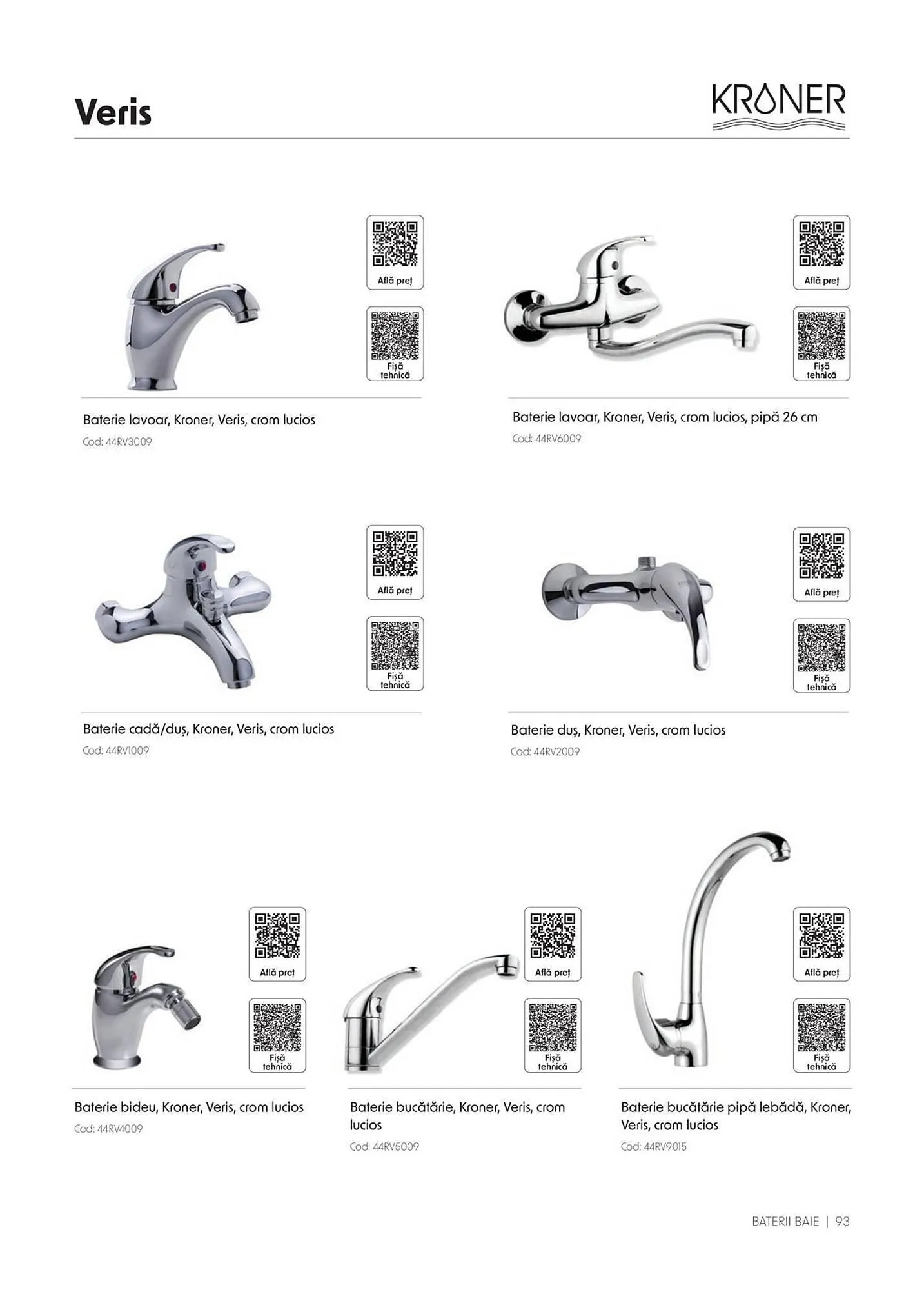 Catalog Catalog Romstal de la 1 aprilie până la 31 decembrie 2026 - Revista Pagina 93