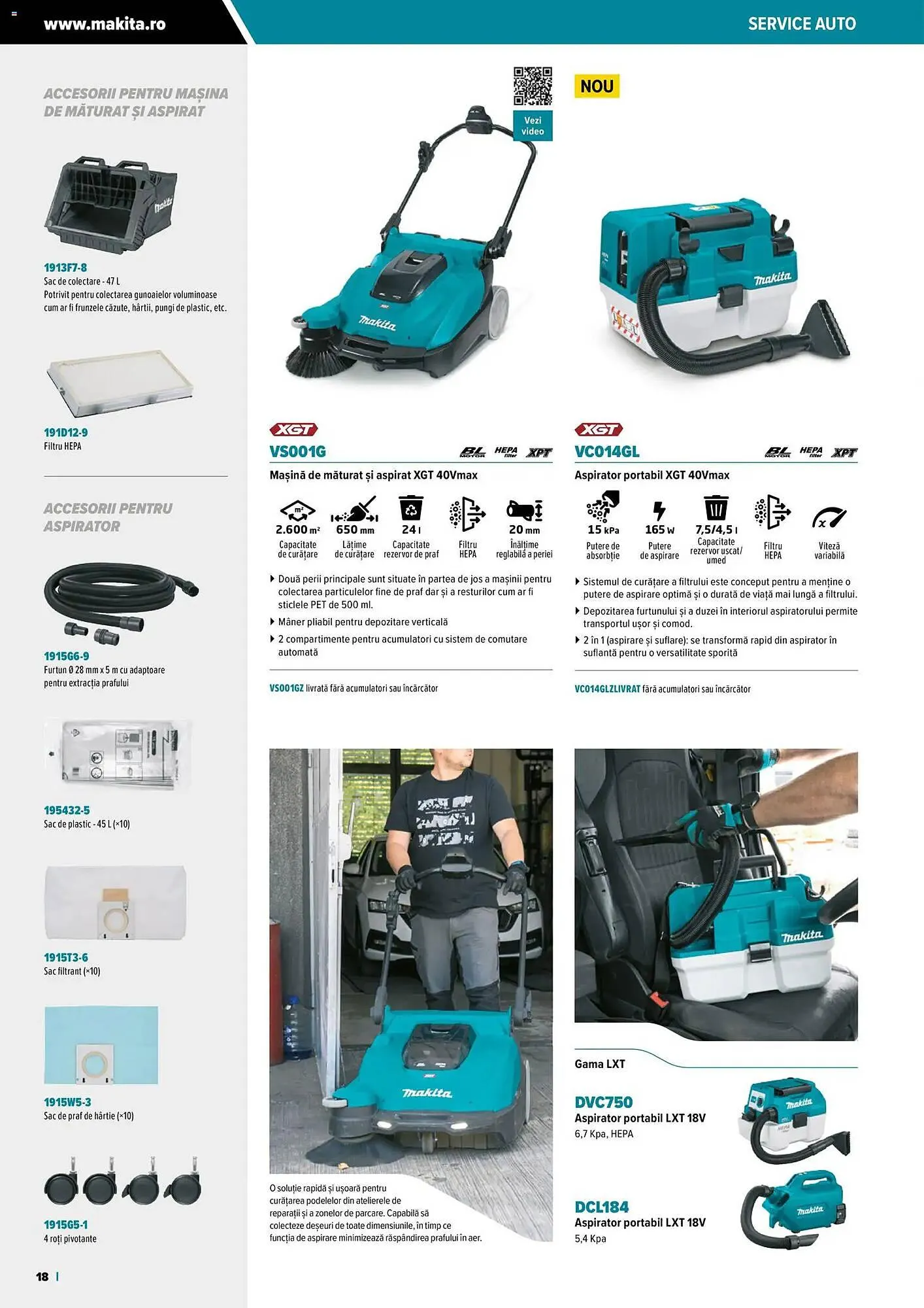 Catalog Catalog Makita de la 22 octombrie până la 30 noiembrie 2026 - Revista Pagina 18