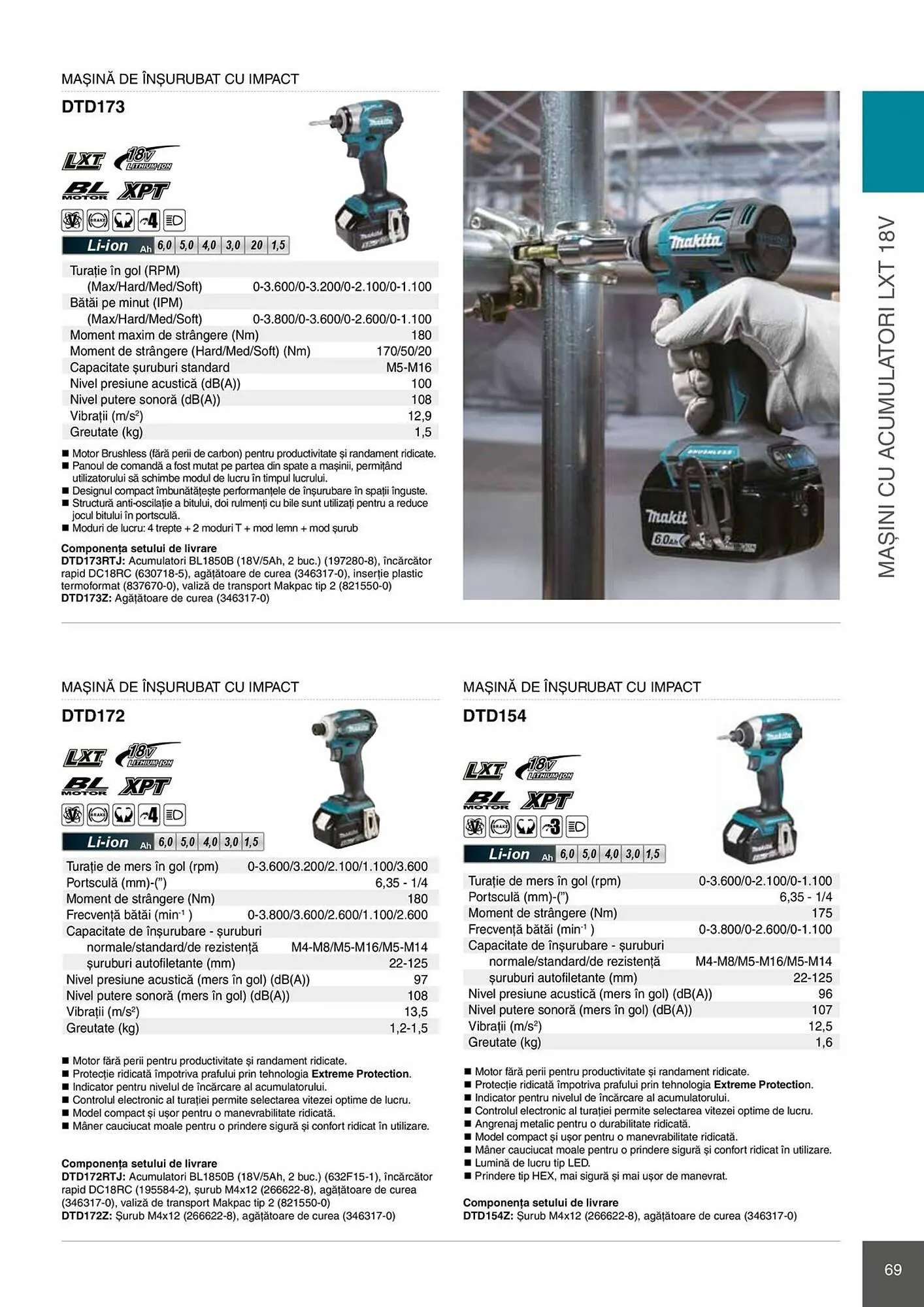Catalog Catalog Makita de la 28 aprilie până la 31 decembrie 2026 - Revista Pagina 69