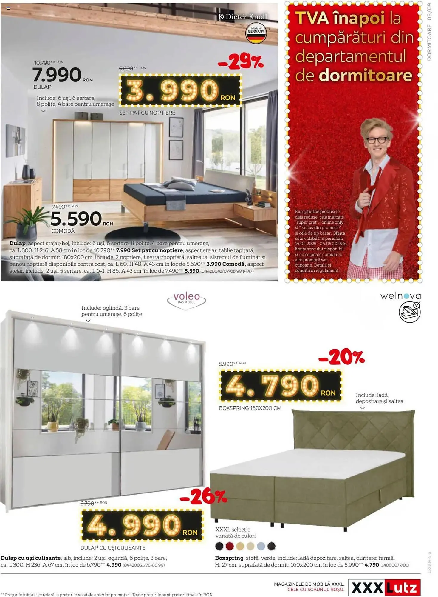 Catalog Catalog XXXLutz de la 31 martie până la 27 aprilie 2025 - Revista Pagina 9